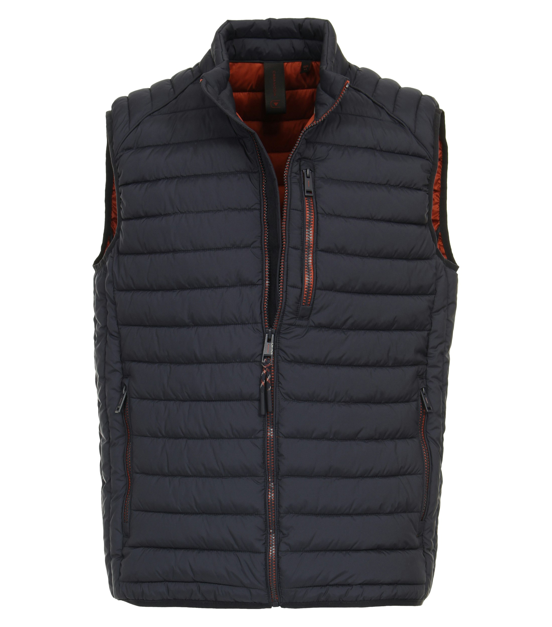 Ein Weste im uni Muster in der Farbe Dunkelblau