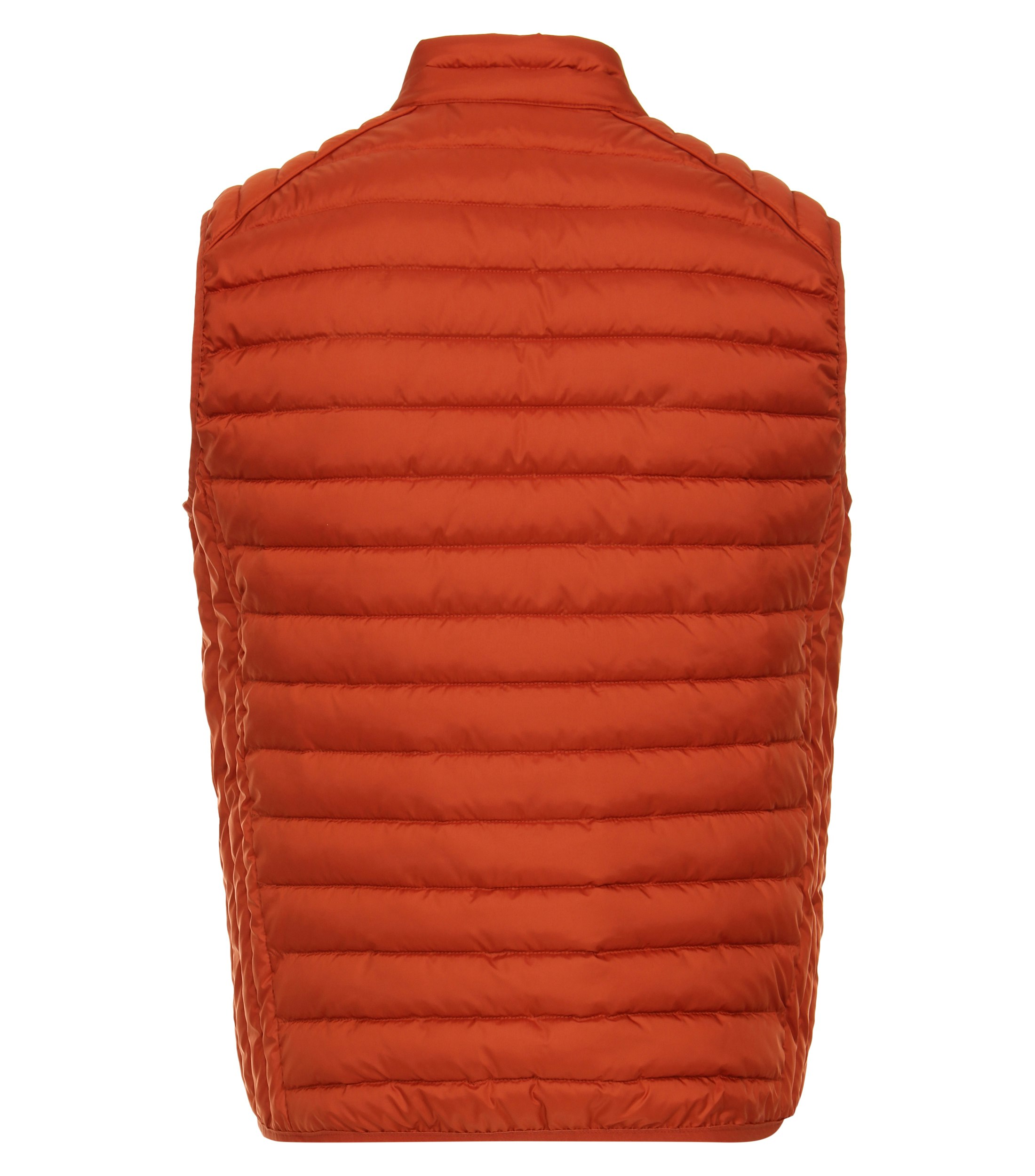 Ein Weste im uni Muster in der Farbe Orange