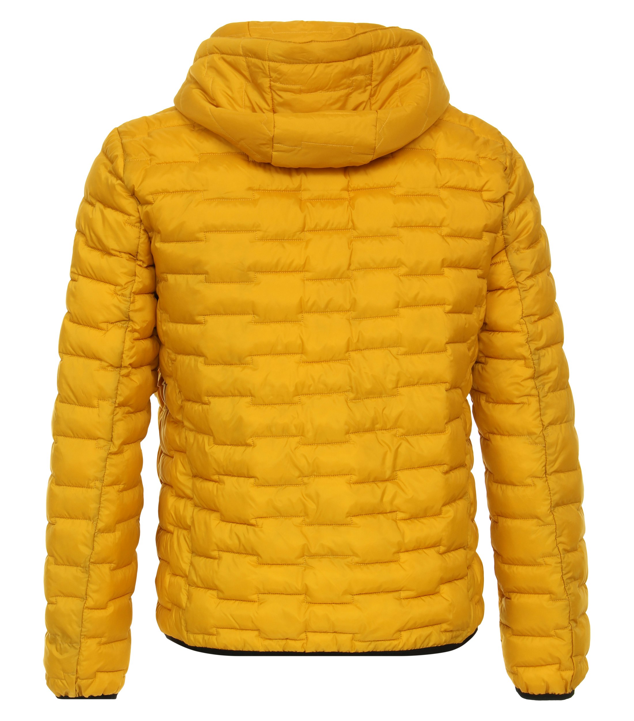 Ein Jacke im uni Muster in der Farbe Gelb