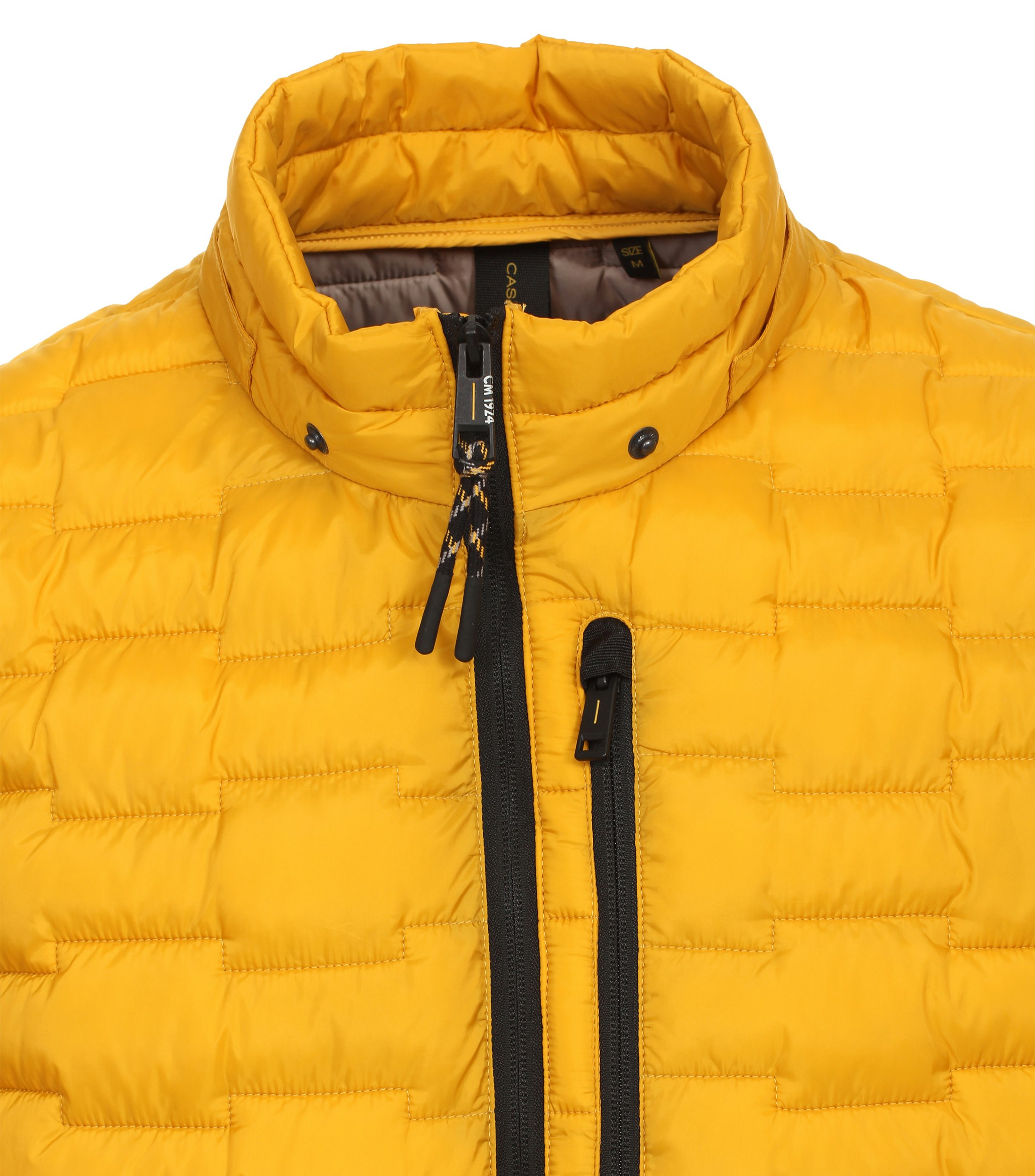 Ein Jacke im uni Muster in der Farbe Gelb