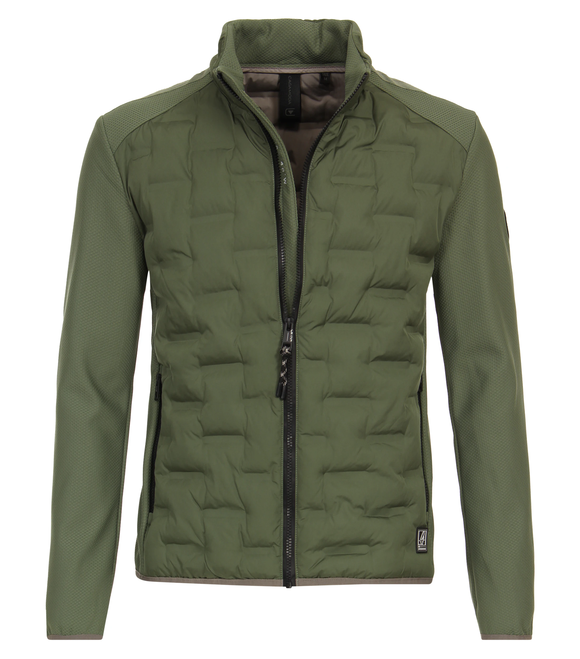 Materialmixjacke