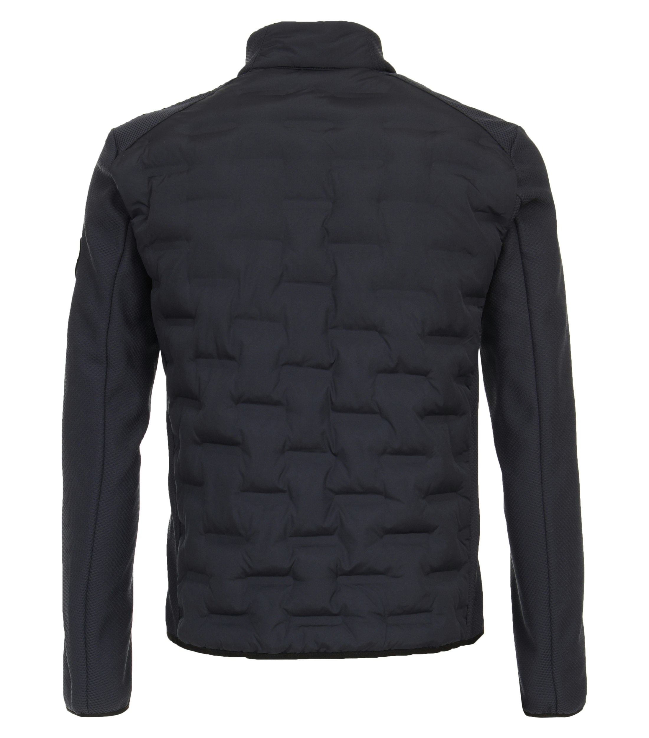 Ein Jacke im uni Muster in der Farbe Dunkelblau