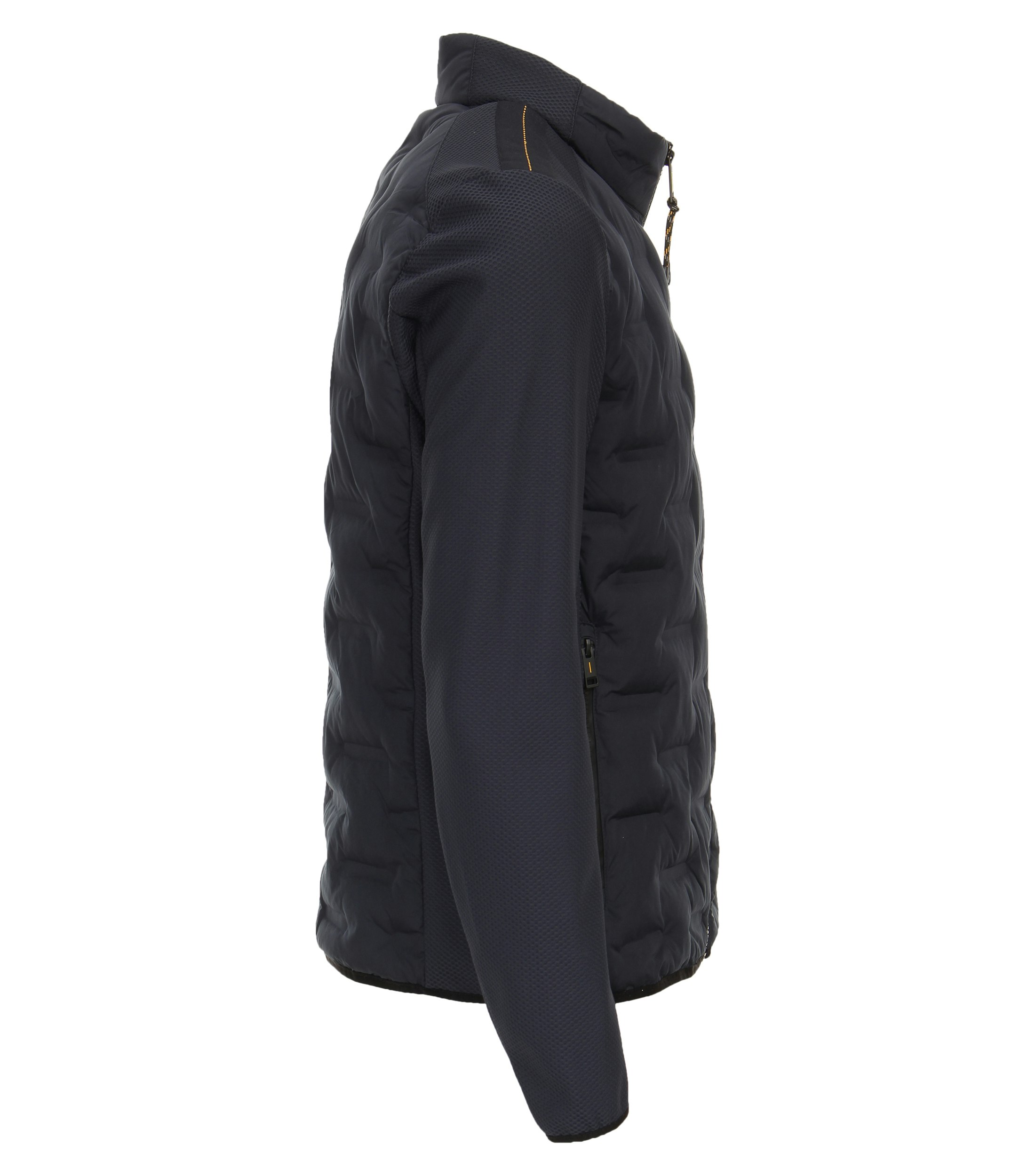 Ein Jacke im uni Muster in der Farbe Dunkelblau