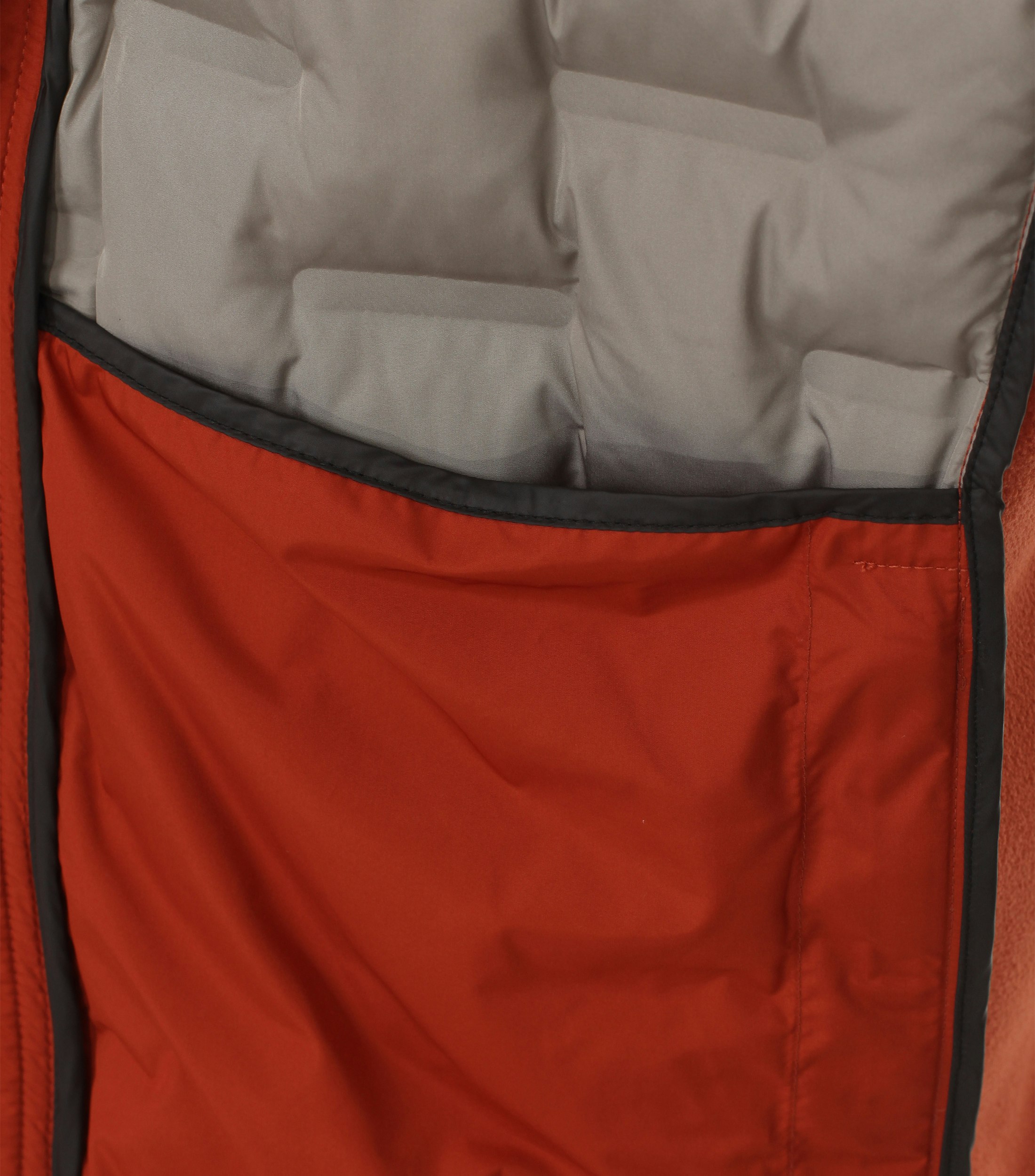 Ein Weste im uni Muster in der Farbe Orange