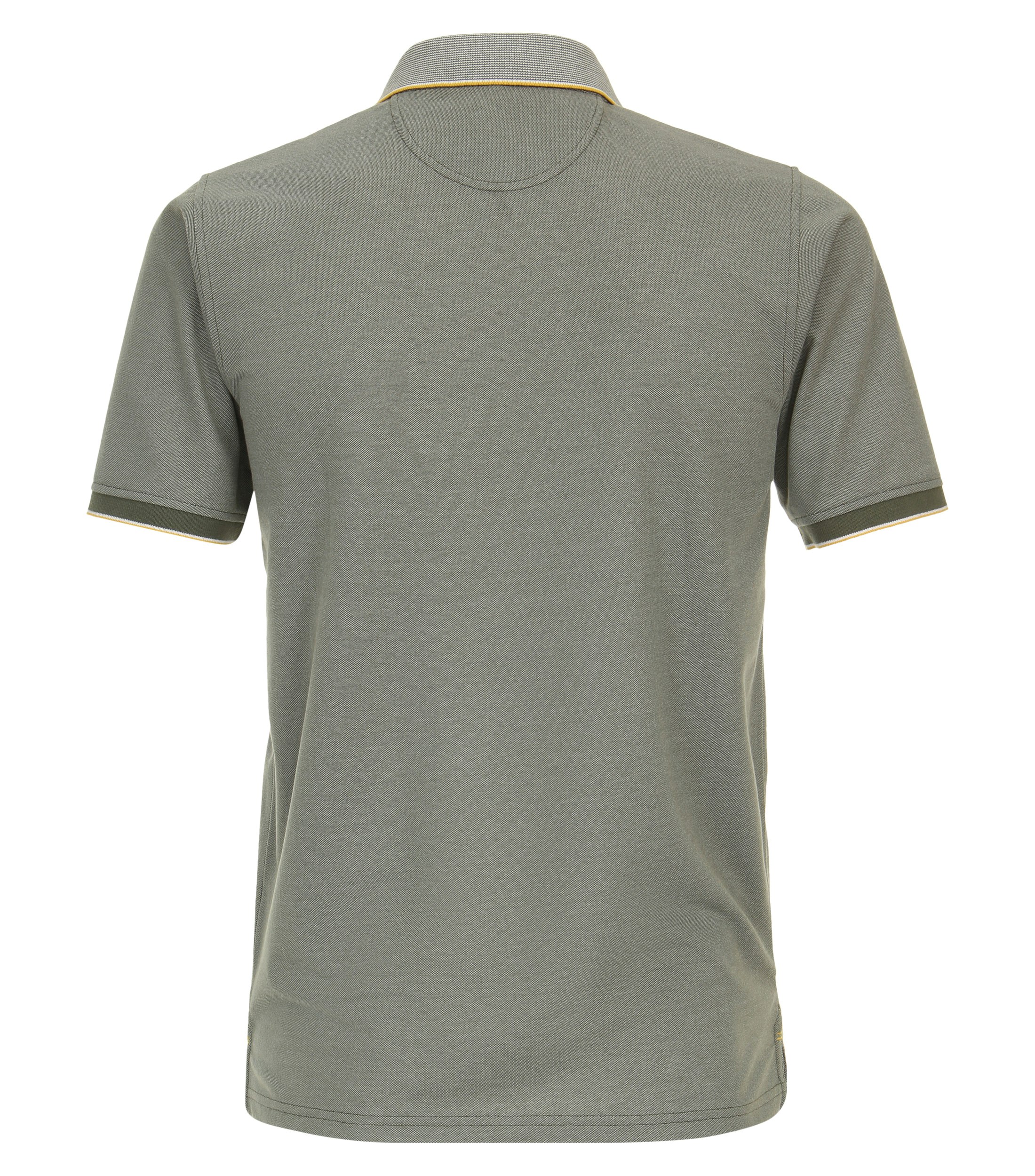 Ein Polo-Shirt im uni Muster in der Farbe Grün