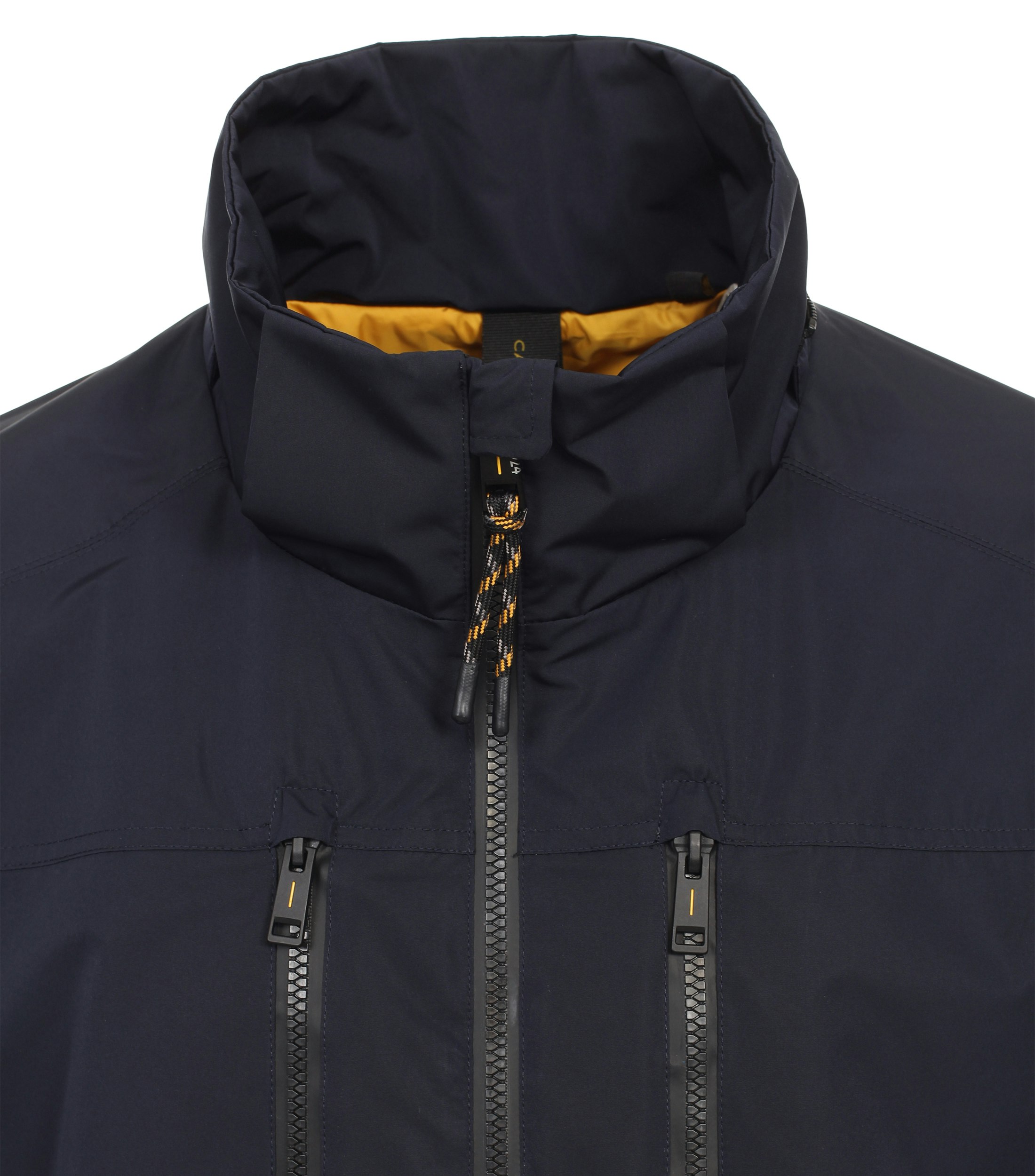 Softshelljacke im unifarbenen Design in der Farbe Dunkelblau
