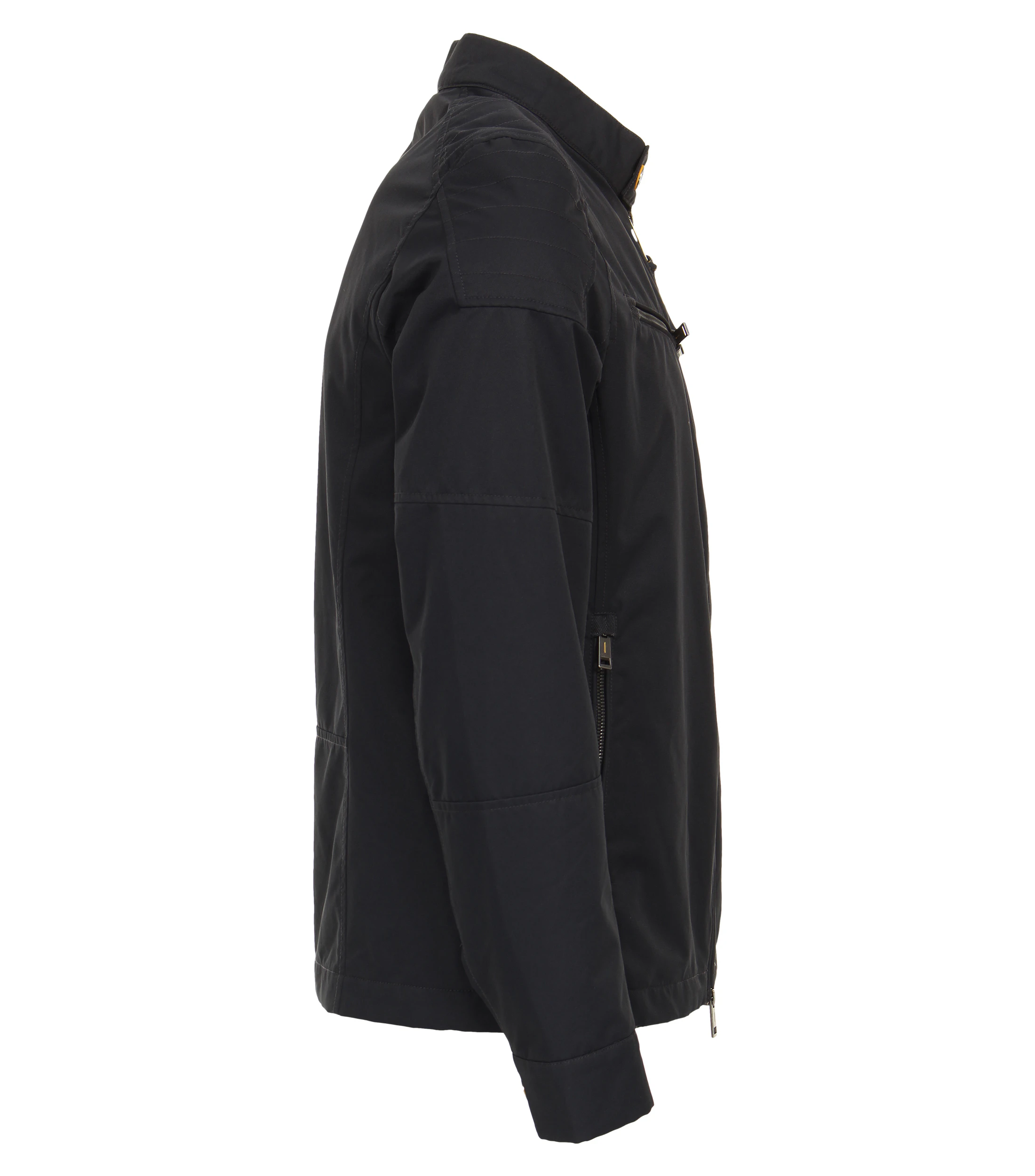 Jacke im unifarbenen Design in der Farbe Dunkelblau