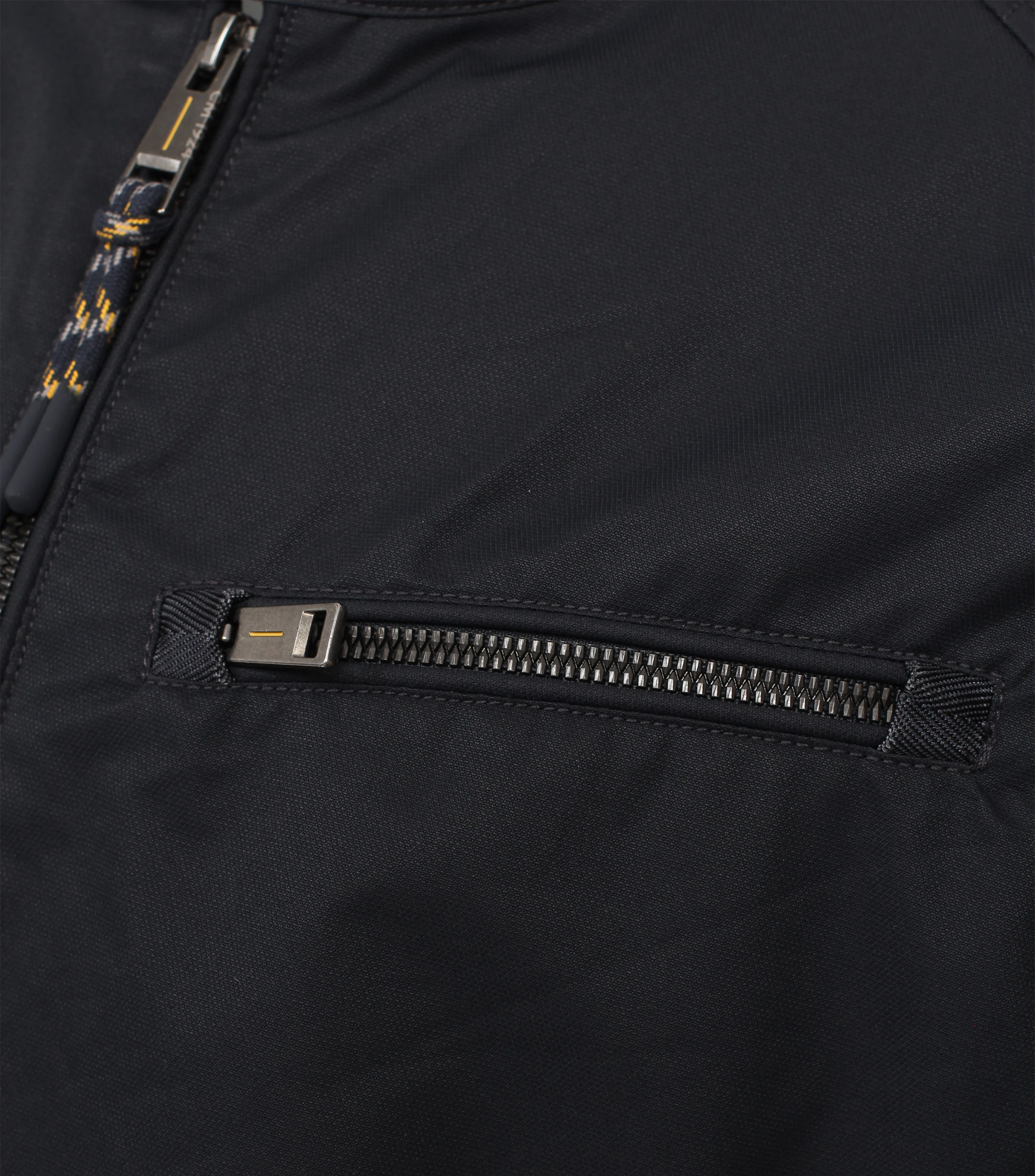 Jacke im unifarbenen Design in der Farbe Dunkelblau