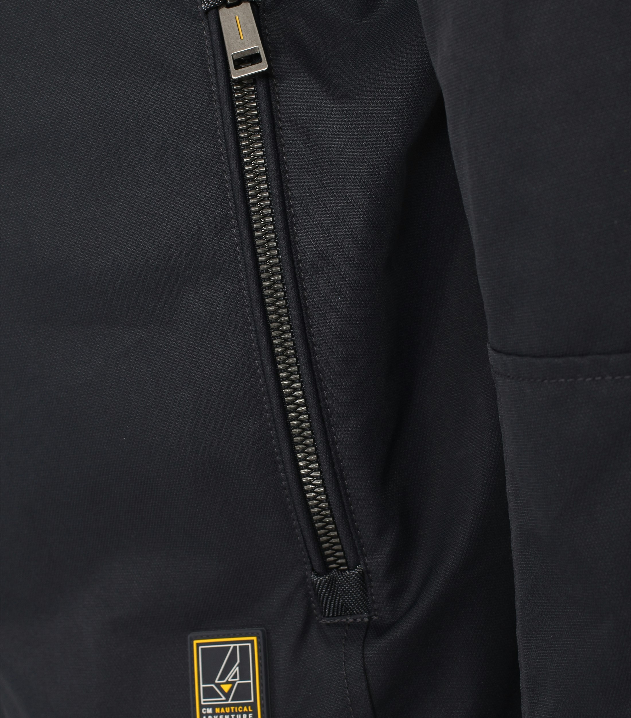 Ein Jacke im uni Muster in der Farbe Dunkelblau