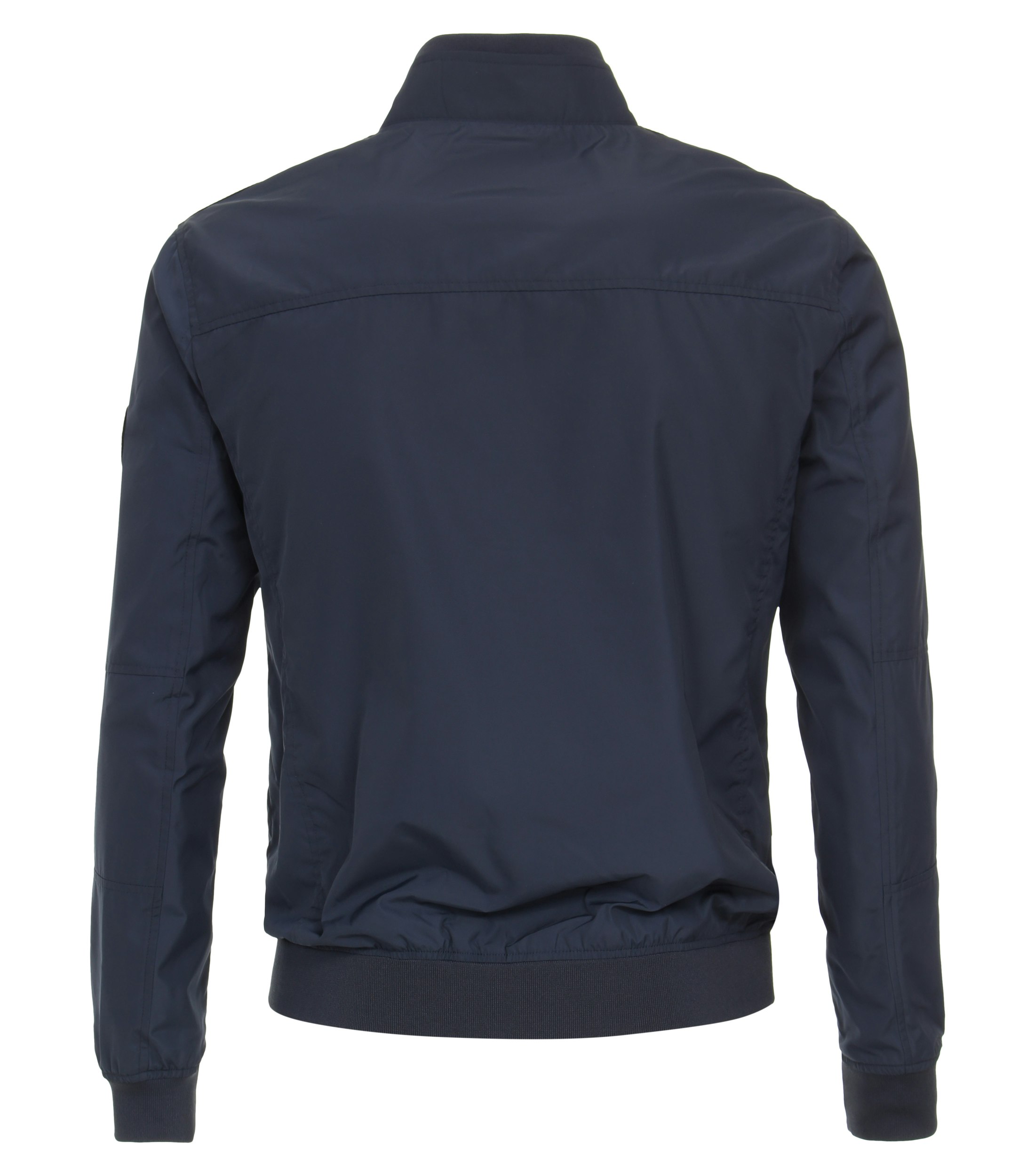 Ein Jacke im uni Muster in der Farbe Dunkelblau