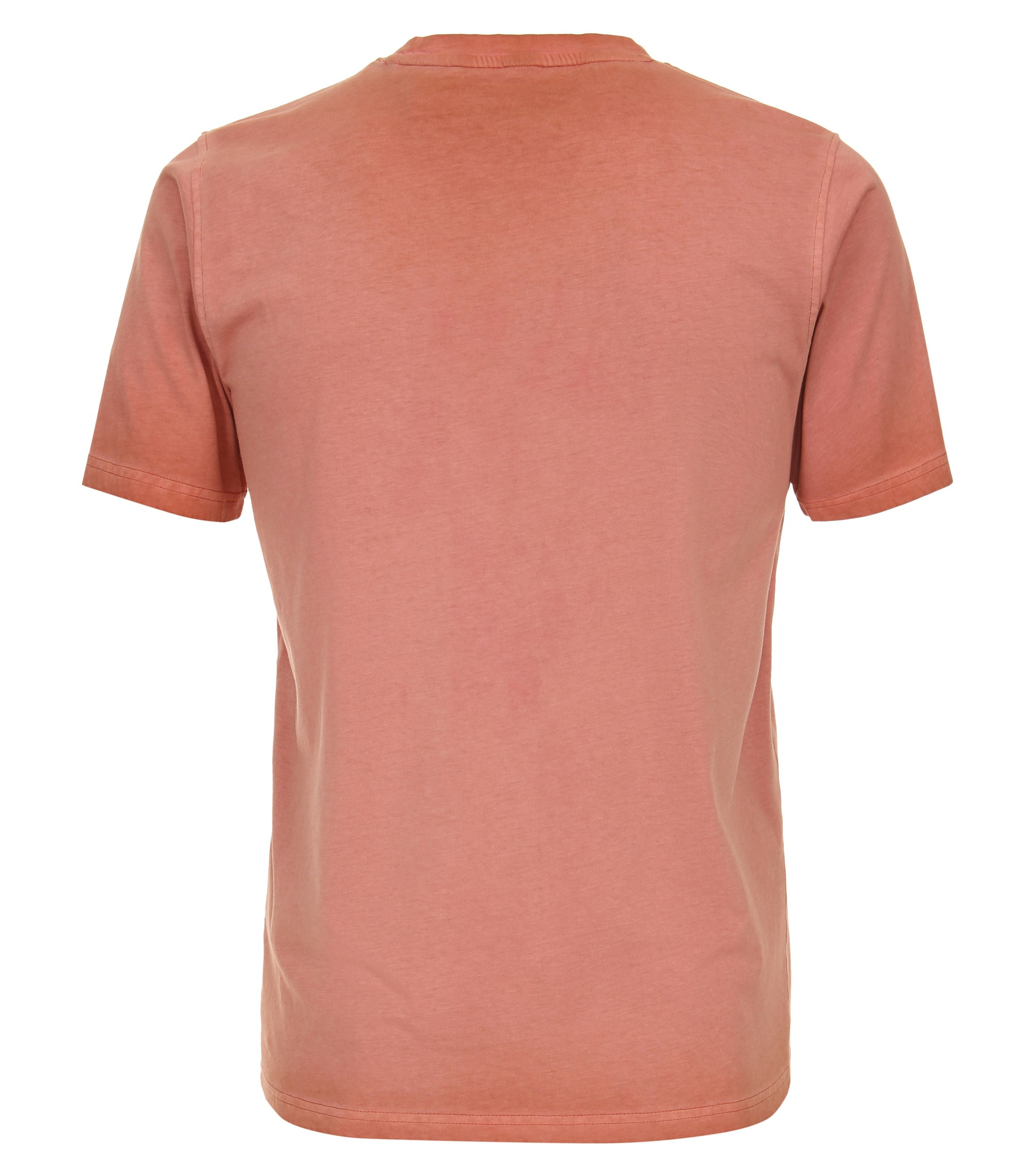 Ein T-Shirt im Print Muster in der Farbe Hellrot