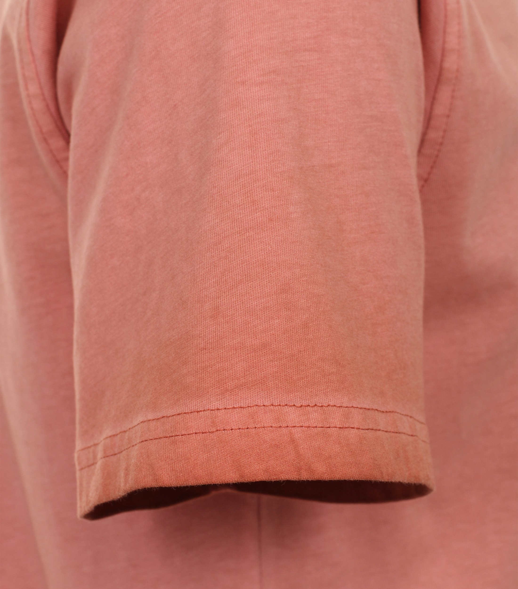 Ein T-Shirt im Print Muster in der Farbe Hellrot