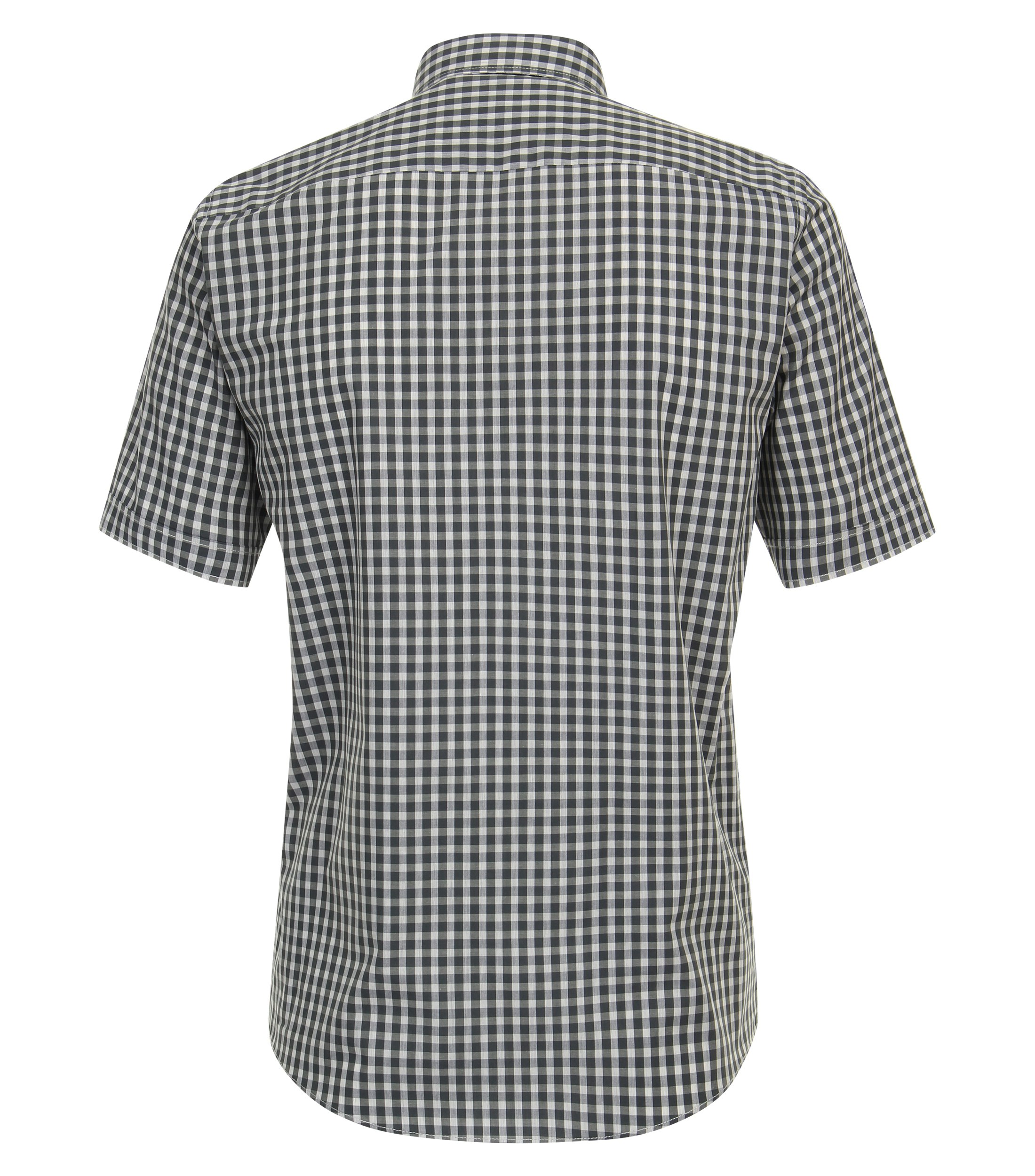 Ein Freizeithemd im kariert Muster in der Farbe Olive