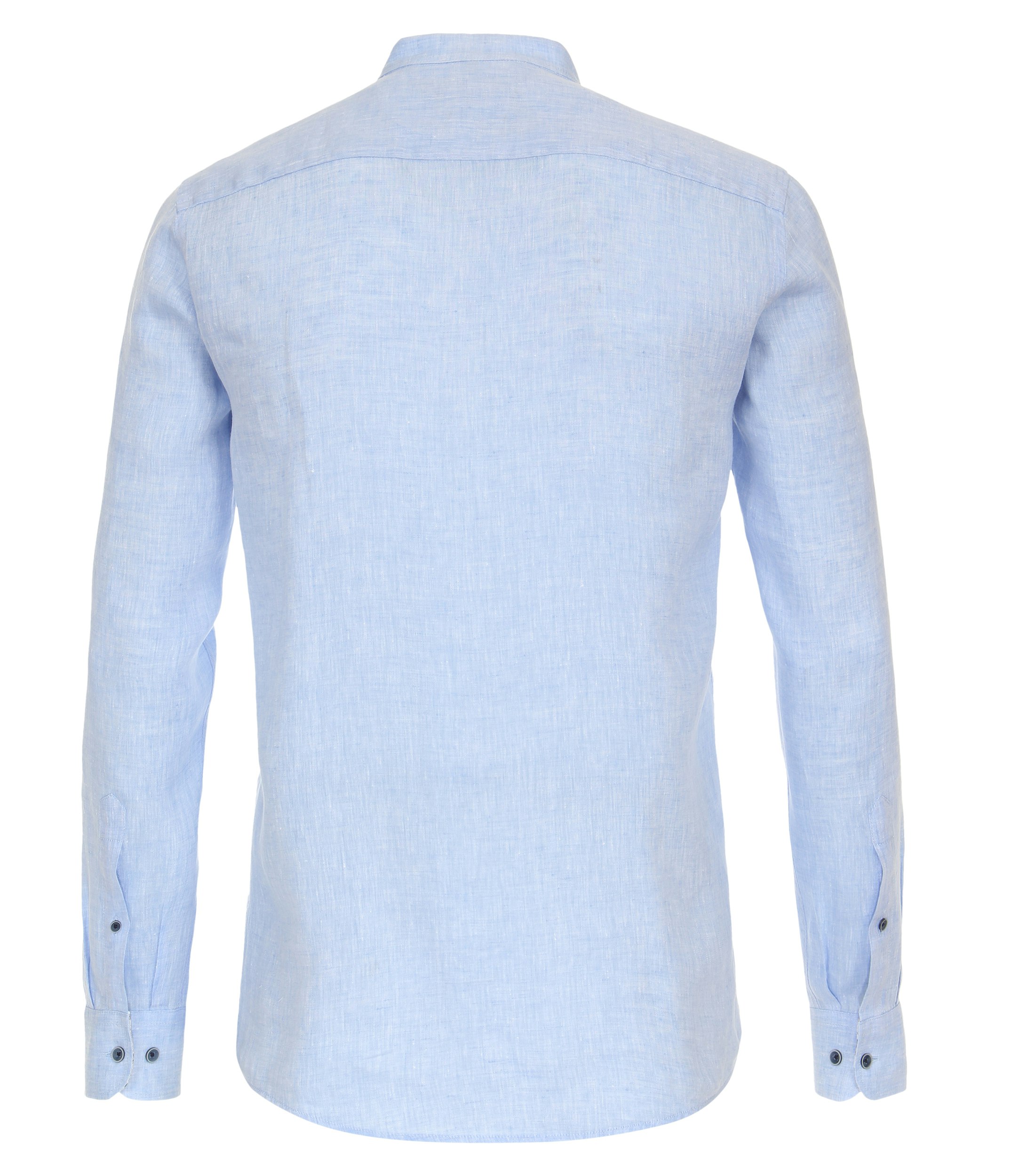 Ein Freizeithemd im uni Muster in der Farbe Hellblau