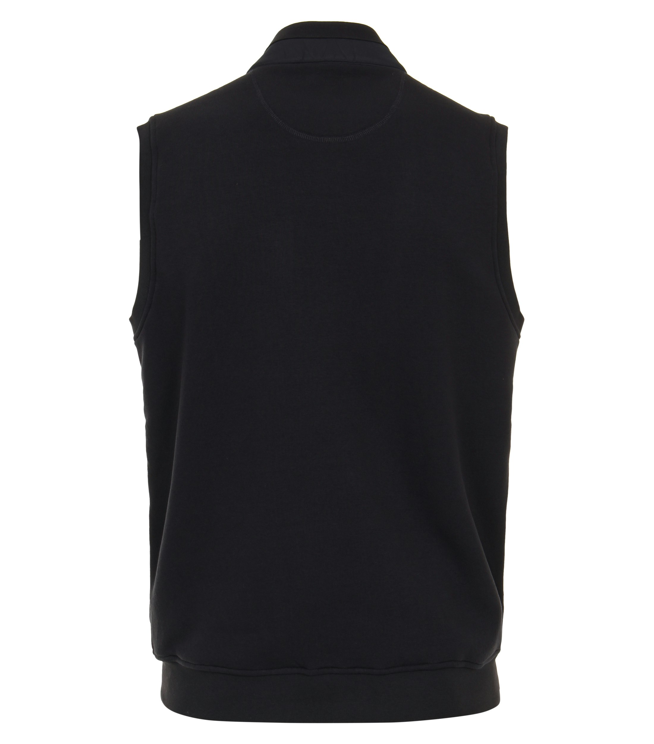 Ein Sweatjacke im uni Muster in der Farbe Dunkelblau