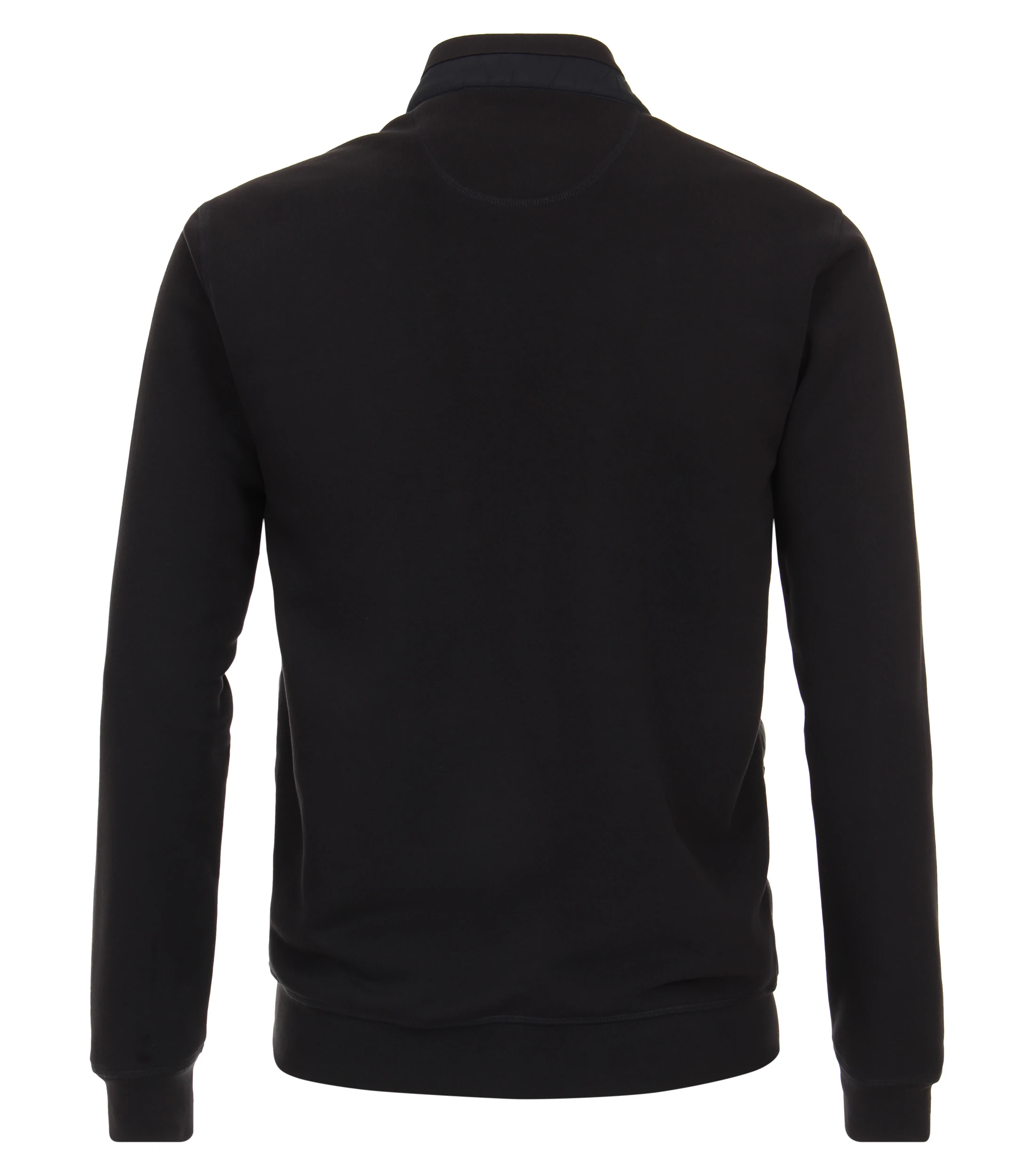 Sweatjacke im unifarbenen Design in der Farbe Dunkelblau