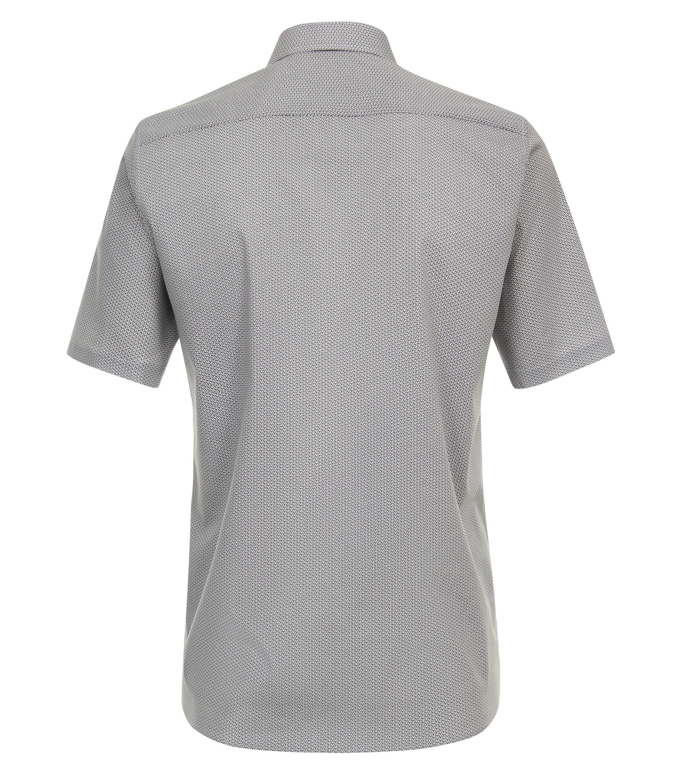 Ein Businesshemd im Print Muster in der Farbe Hellbraun