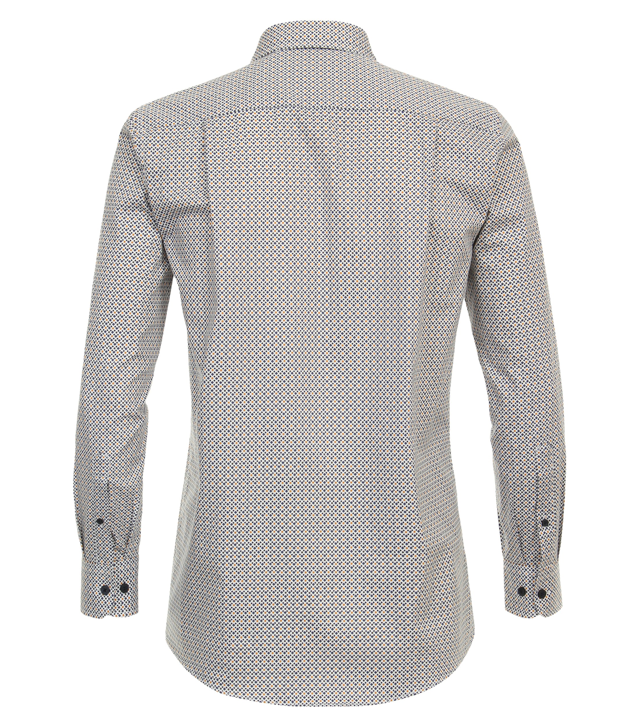 Ein Freizeithemd im Print Muster in der Farbe Gelb