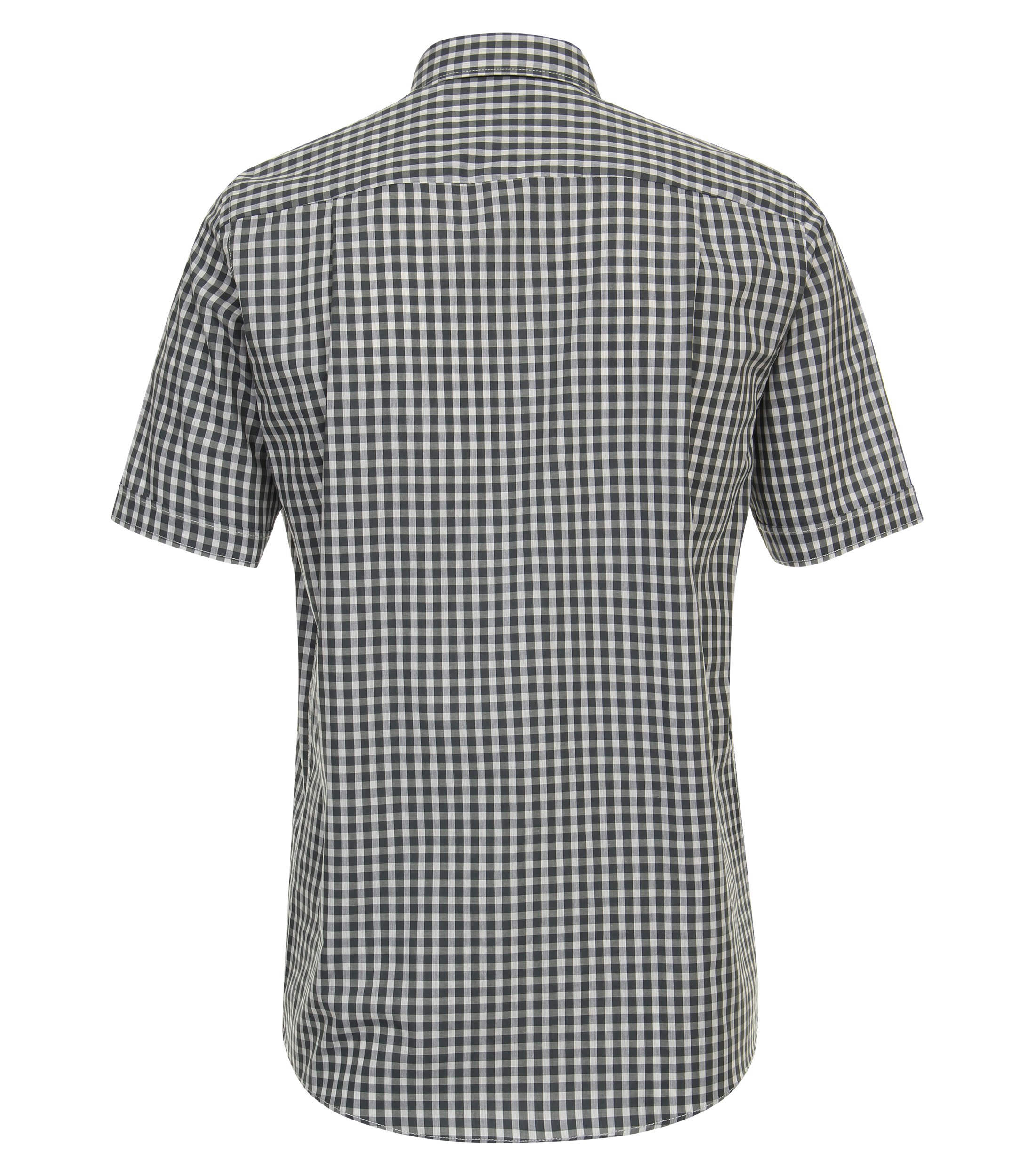 Ein Freizeithemd im kariert Muster in der Farbe Olive