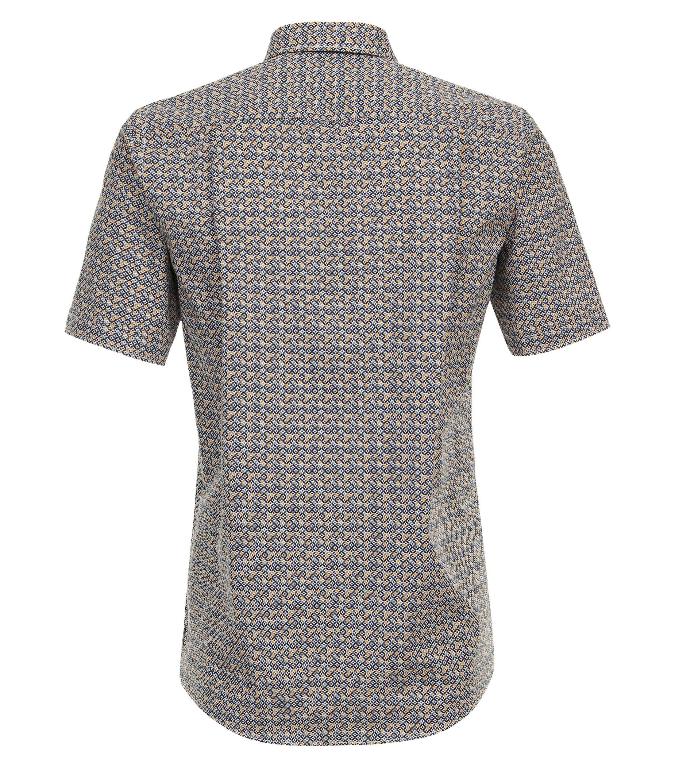 Ein Freizeithemd im Print Muster in der Farbe Gelb