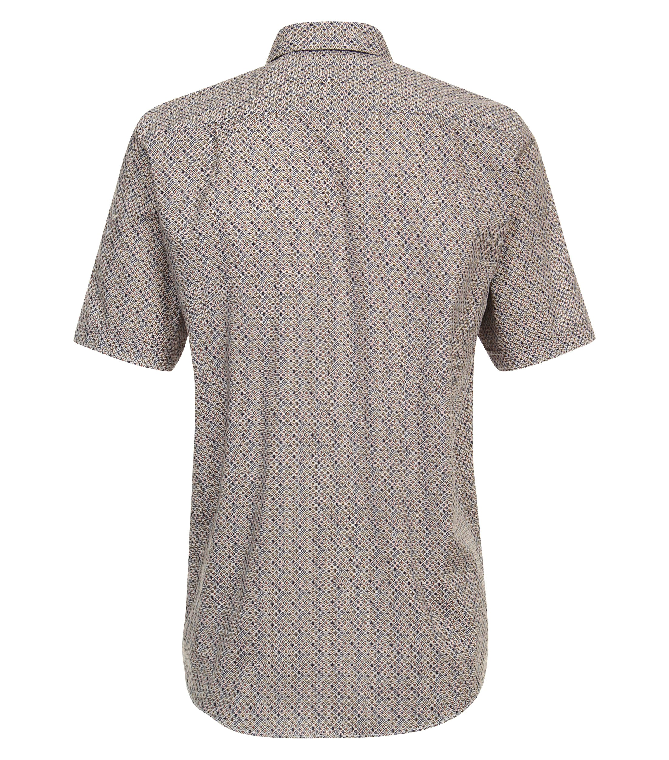 Ein Freizeithemd im Print Muster in der Farbe Braun