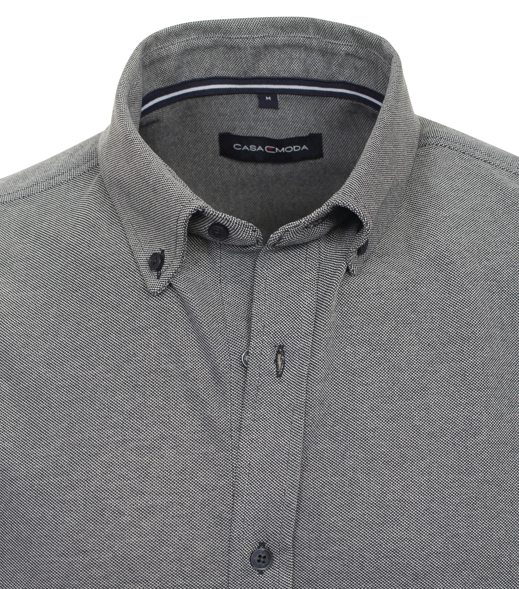Ein Polo-Shirt im uni Muster in der Farbe Mittelblau