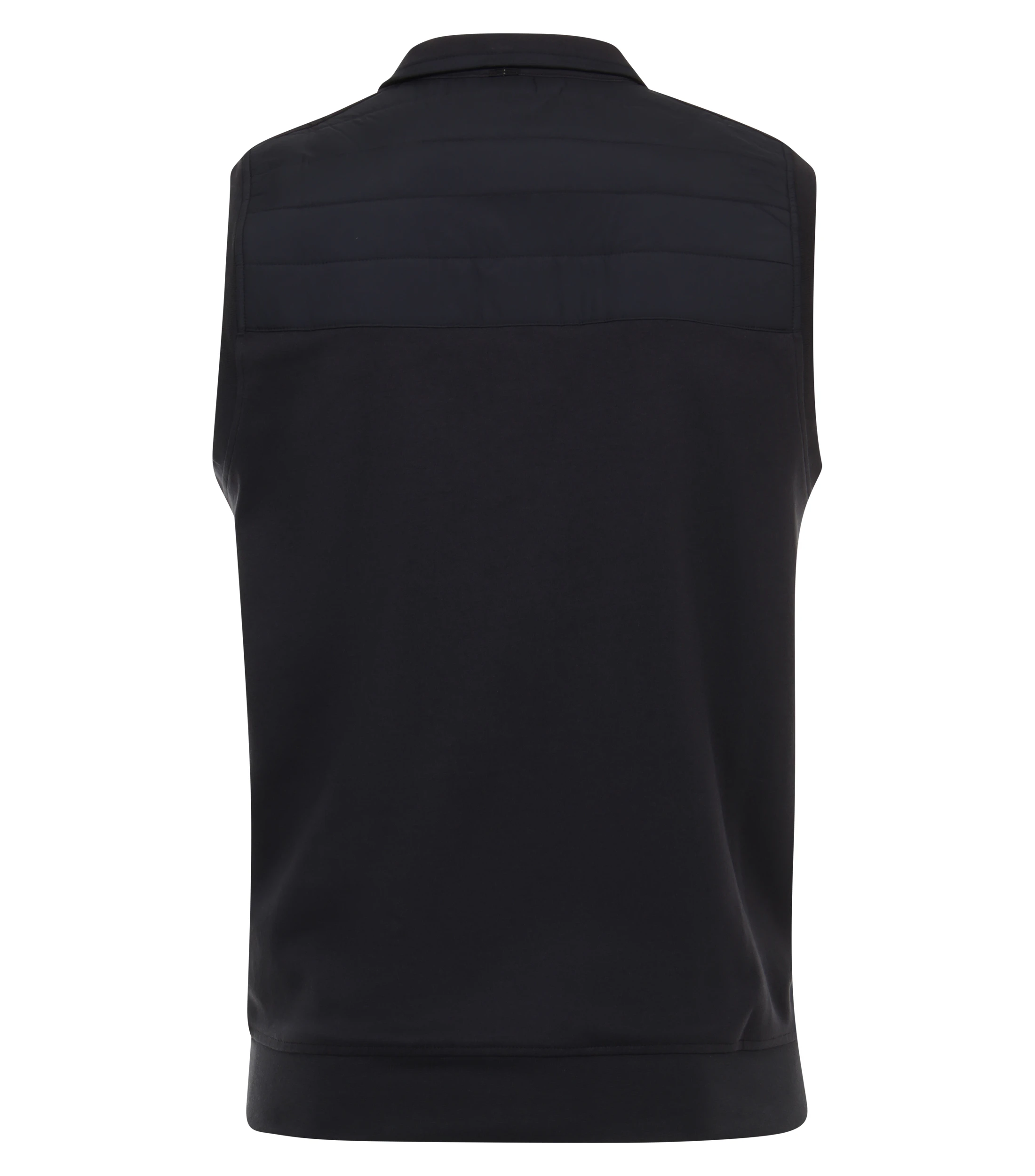 Sweatweste im unifarbenen Design in der Farbe Dunkelblau