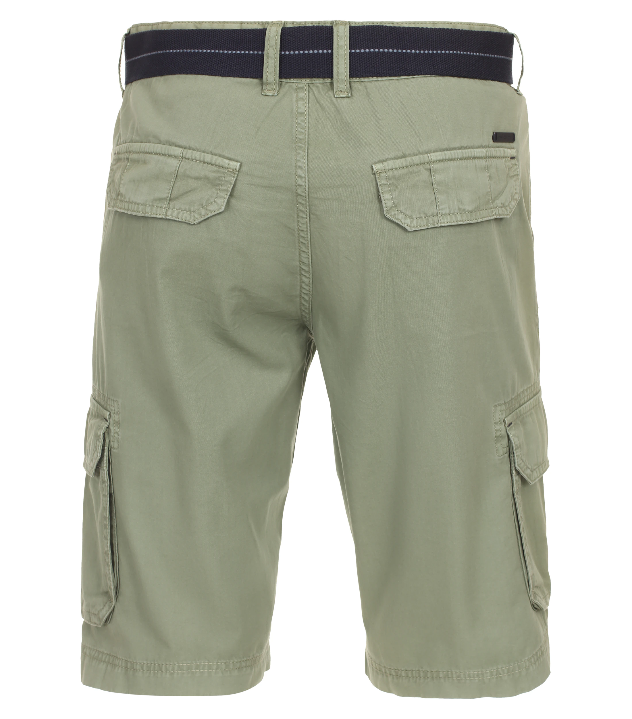 Shorts im unifarbenen Design in der Farbe Grün