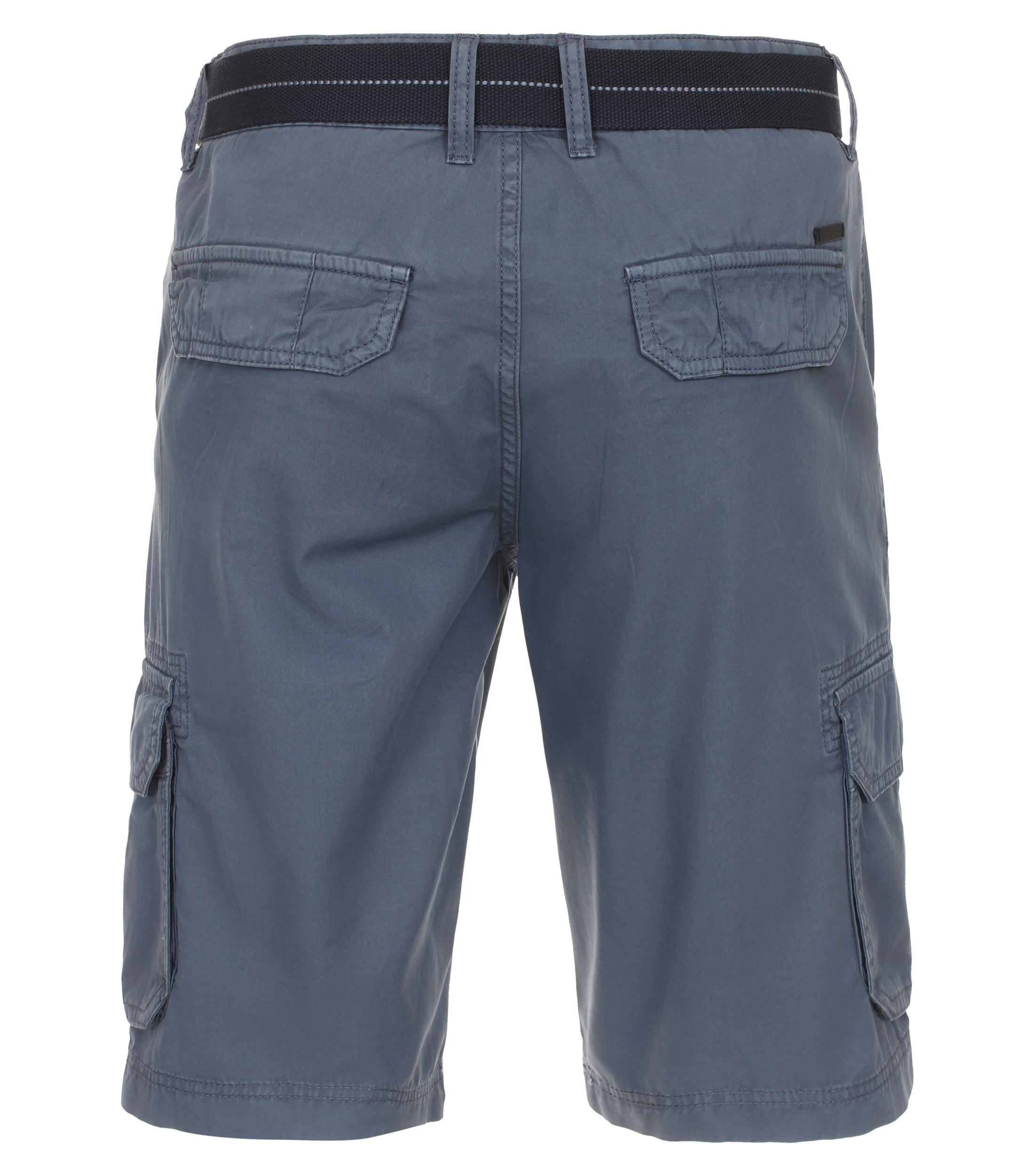 Ein Shorts im uni Muster in der Farbe dunkles Mittelblau