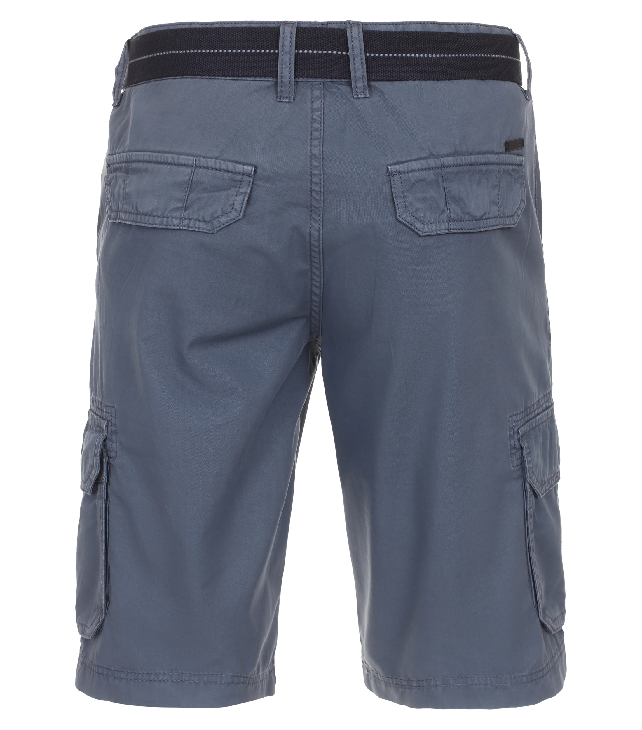 Shorts im unifarbenen Design in der Farbe dunkles Mittelblau