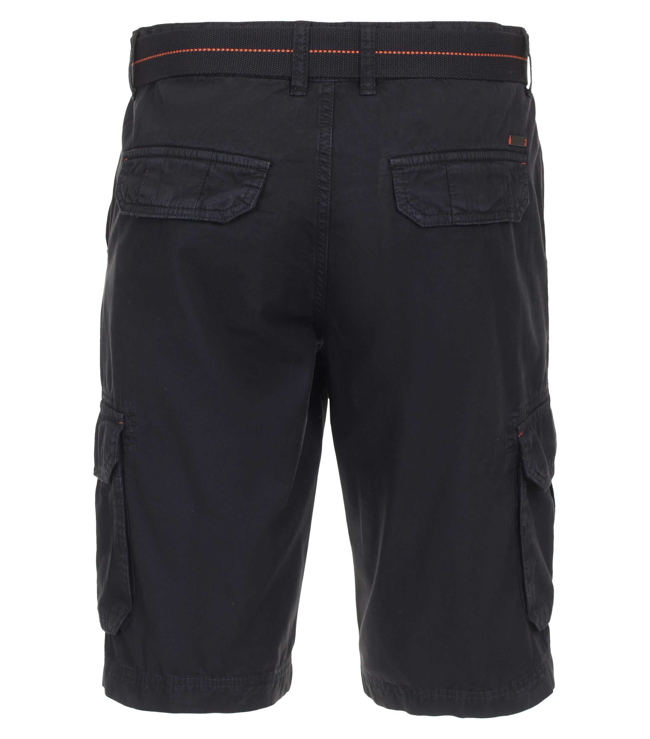 Ein Shorts im uni Muster in der Farbe Dunkelblau