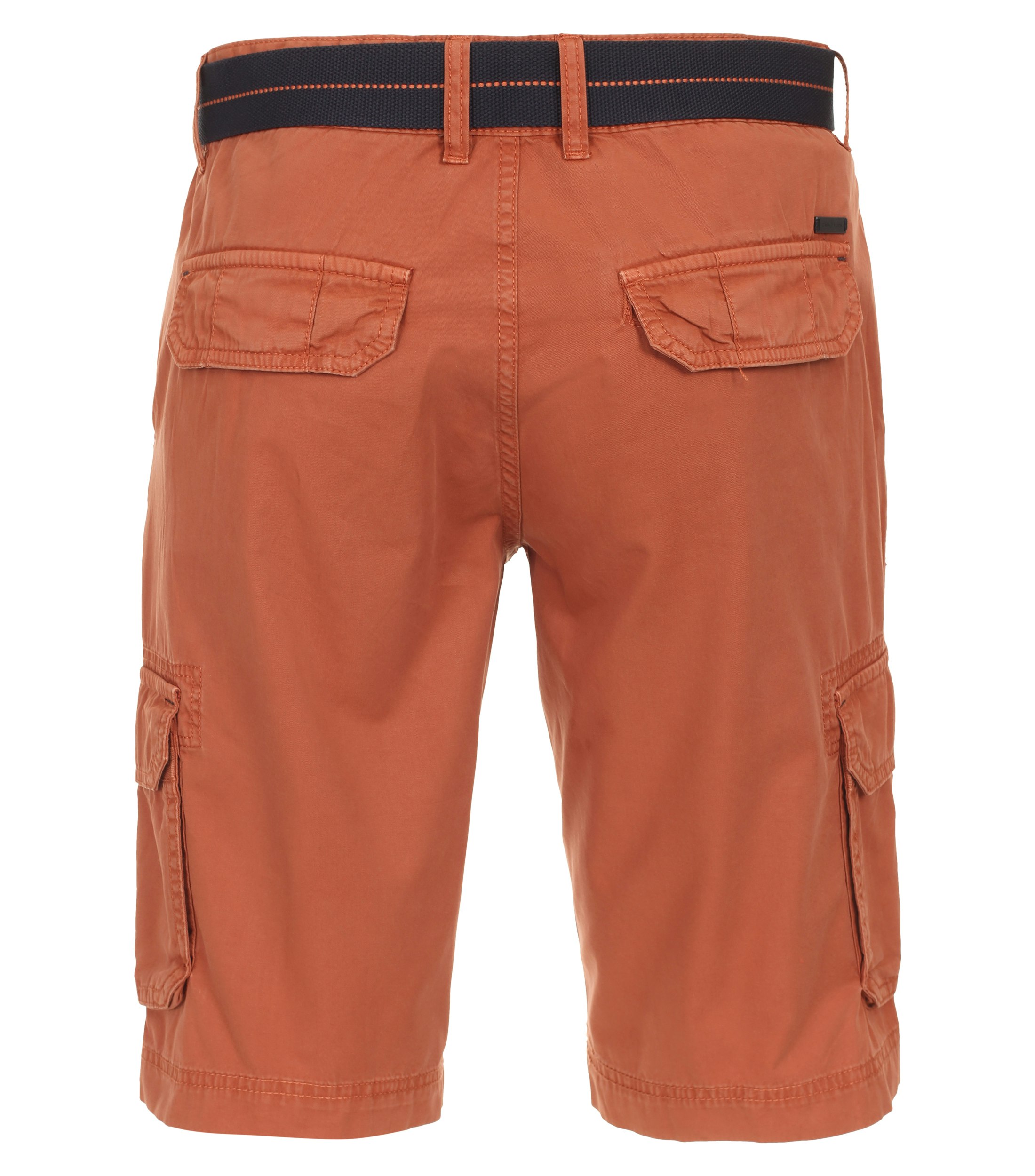 Ein Shorts im uni Muster in der Farbe Orange