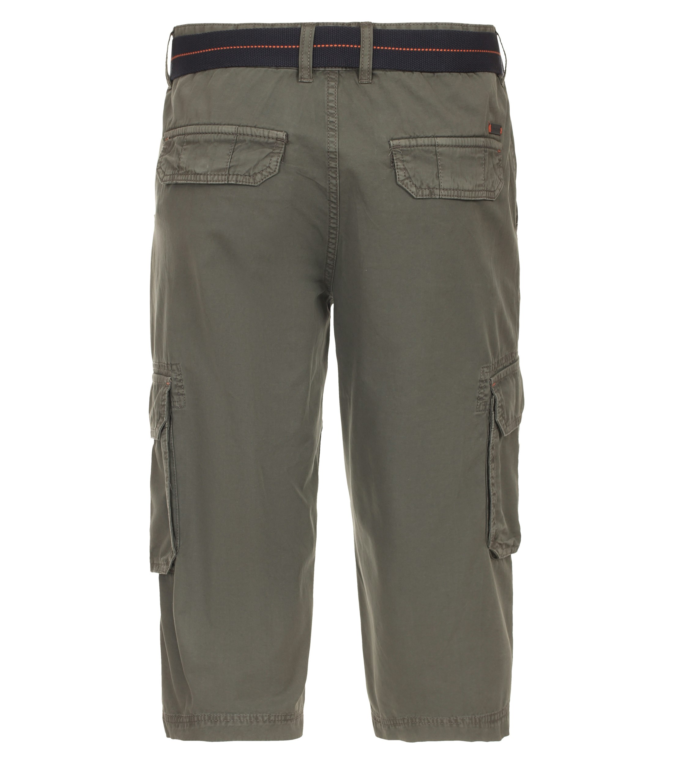 Ein Shorts im uni Muster in der Farbe Olive