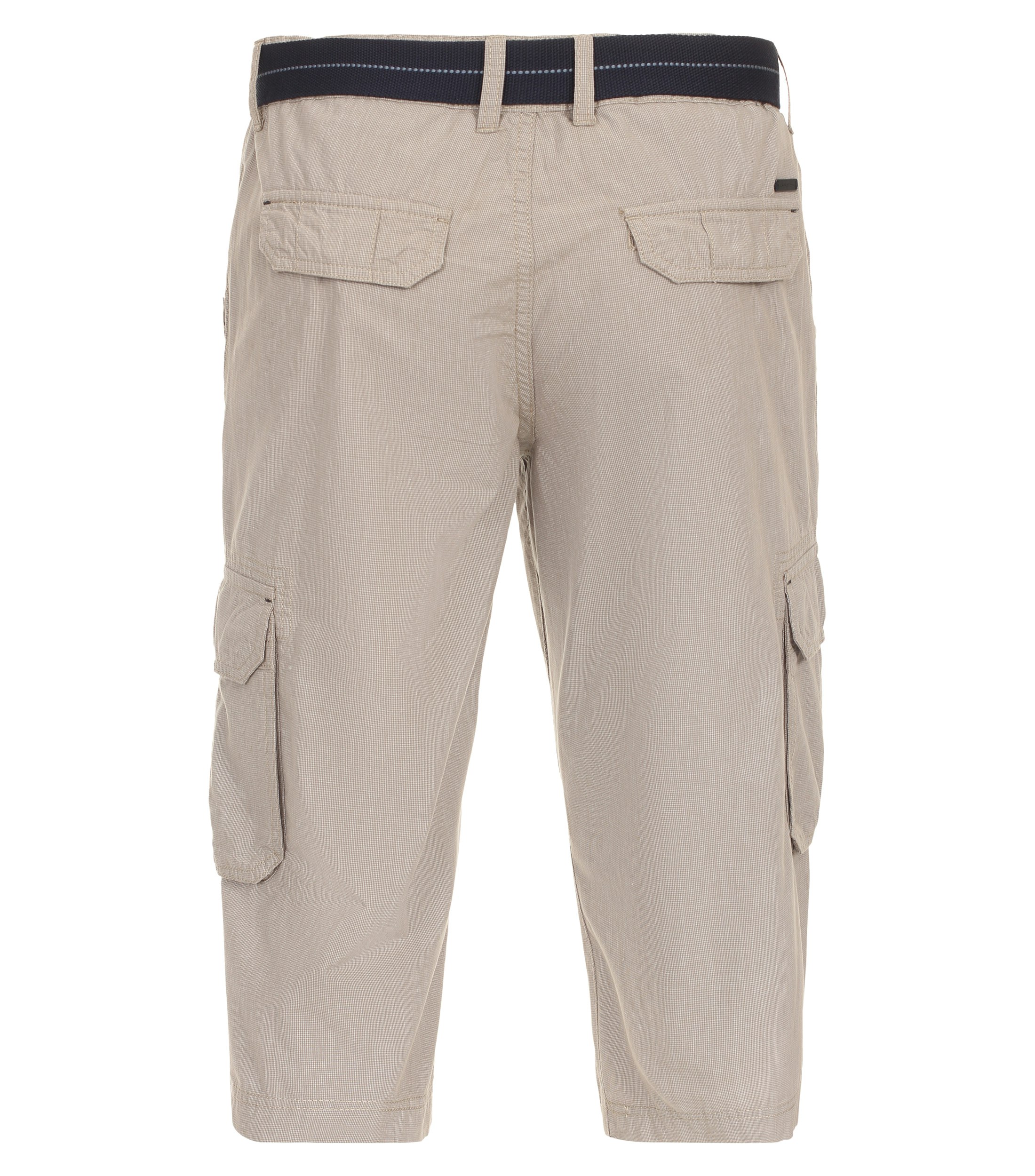 Ein Shorts im uni Muster in der Farbe Hellbraun