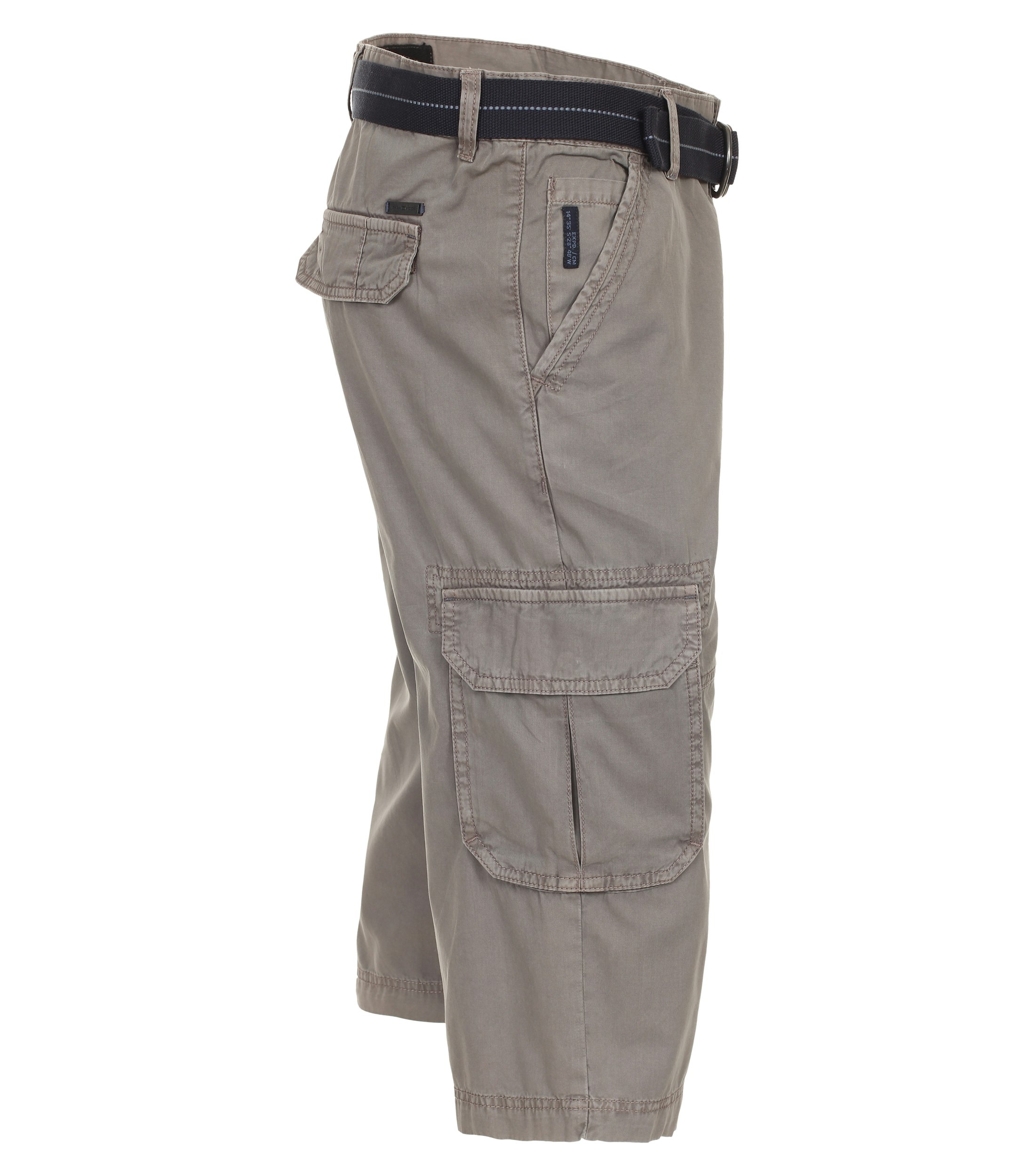 Ein Shorts im uni Muster in der Farbe Hellgrau