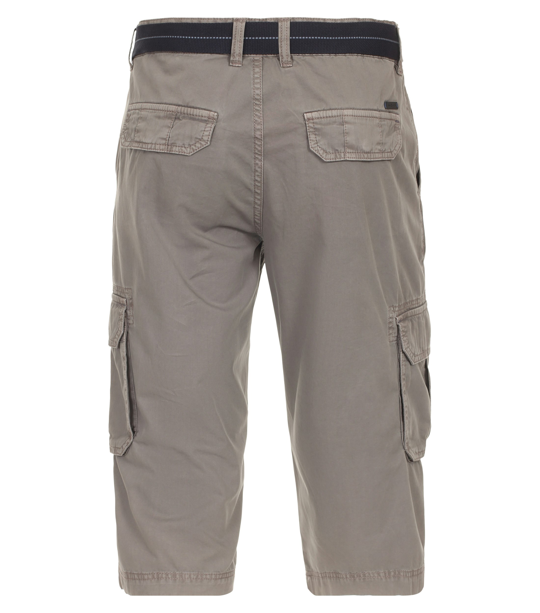Shorts im unifarbenen Design in der Farbe Hellgrau
