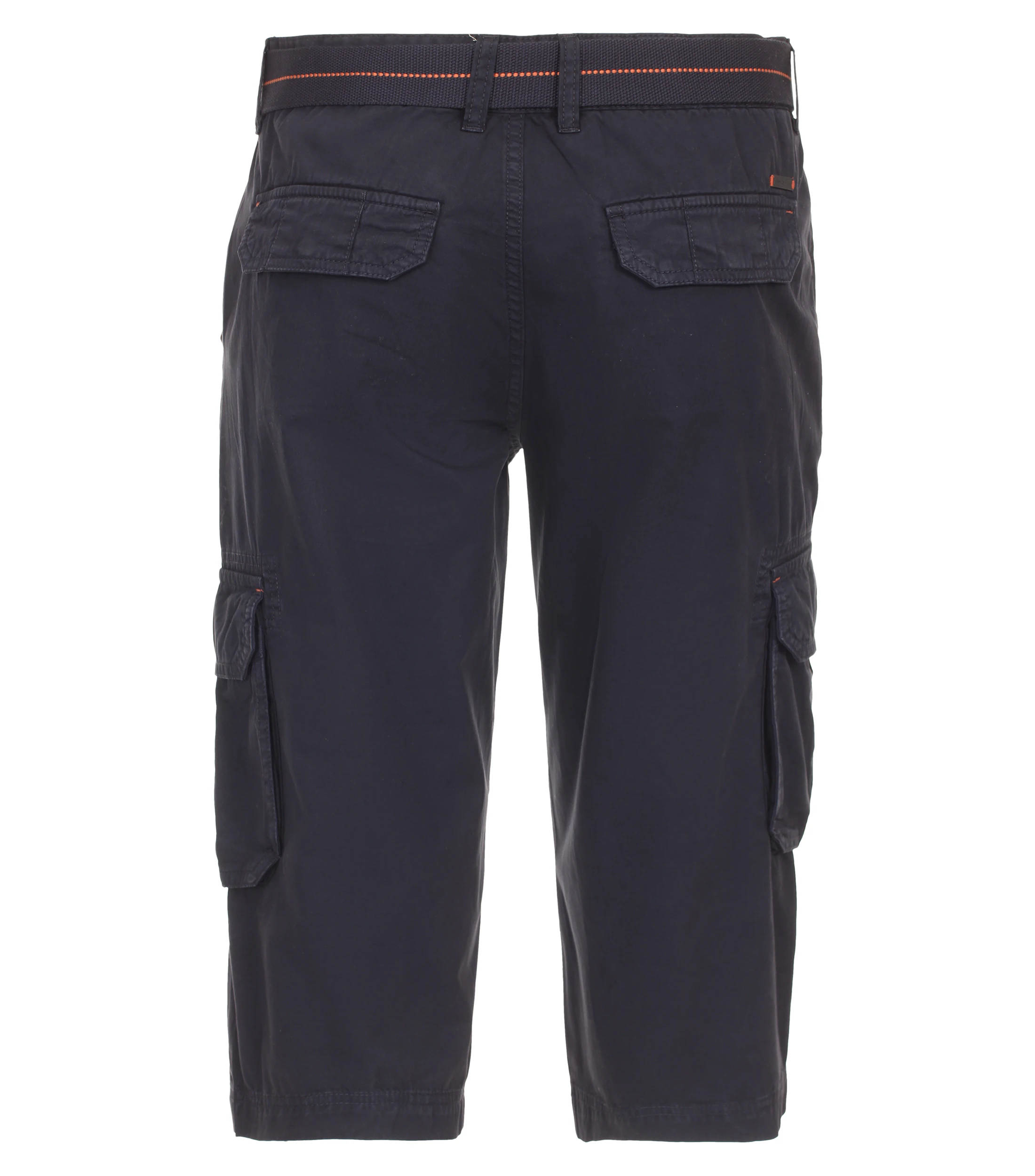 Shorts im unifarbenen Design in der Farbe Dunkelblau