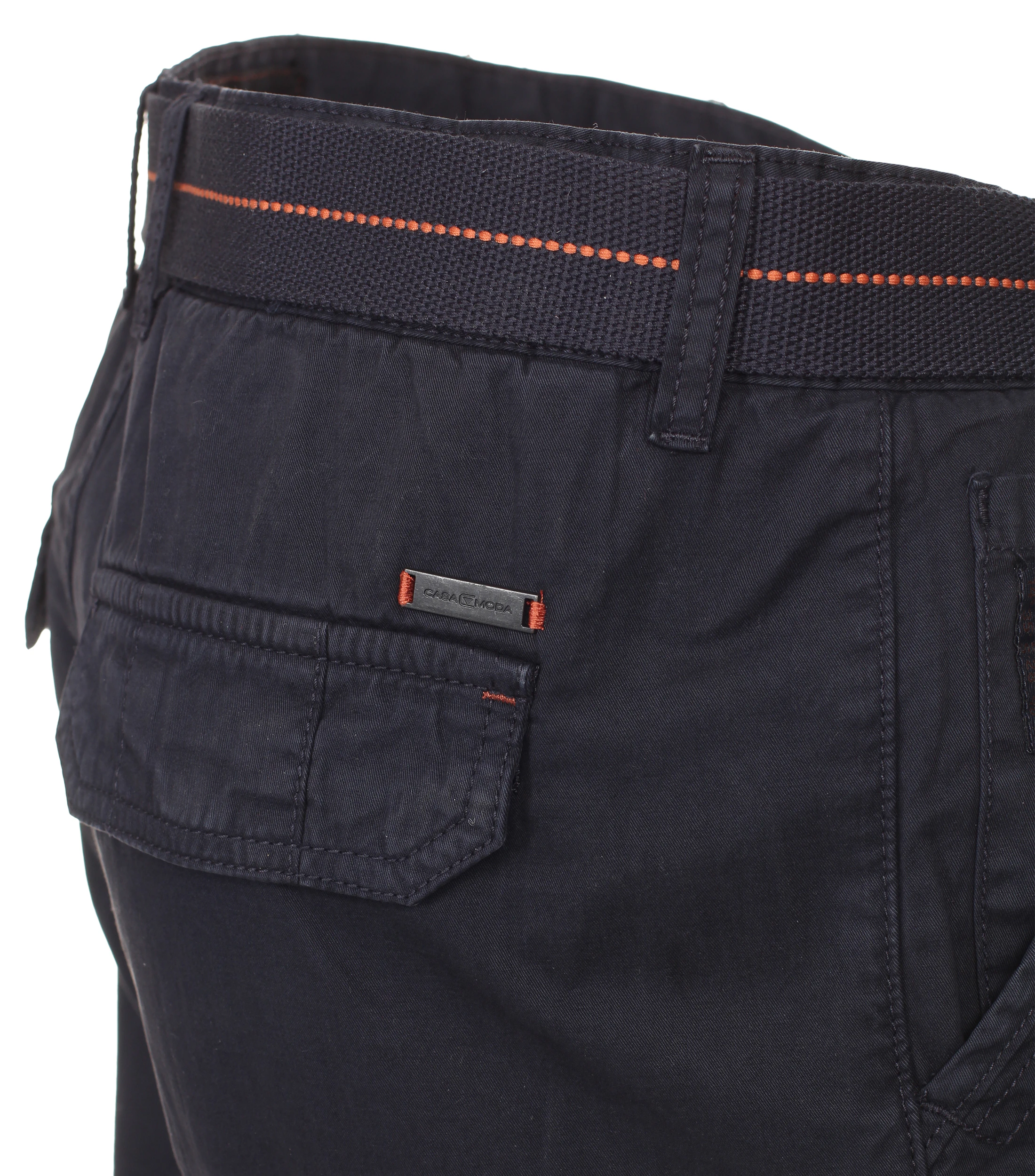 Shorts im unifarbenen Design in der Farbe Dunkelblau