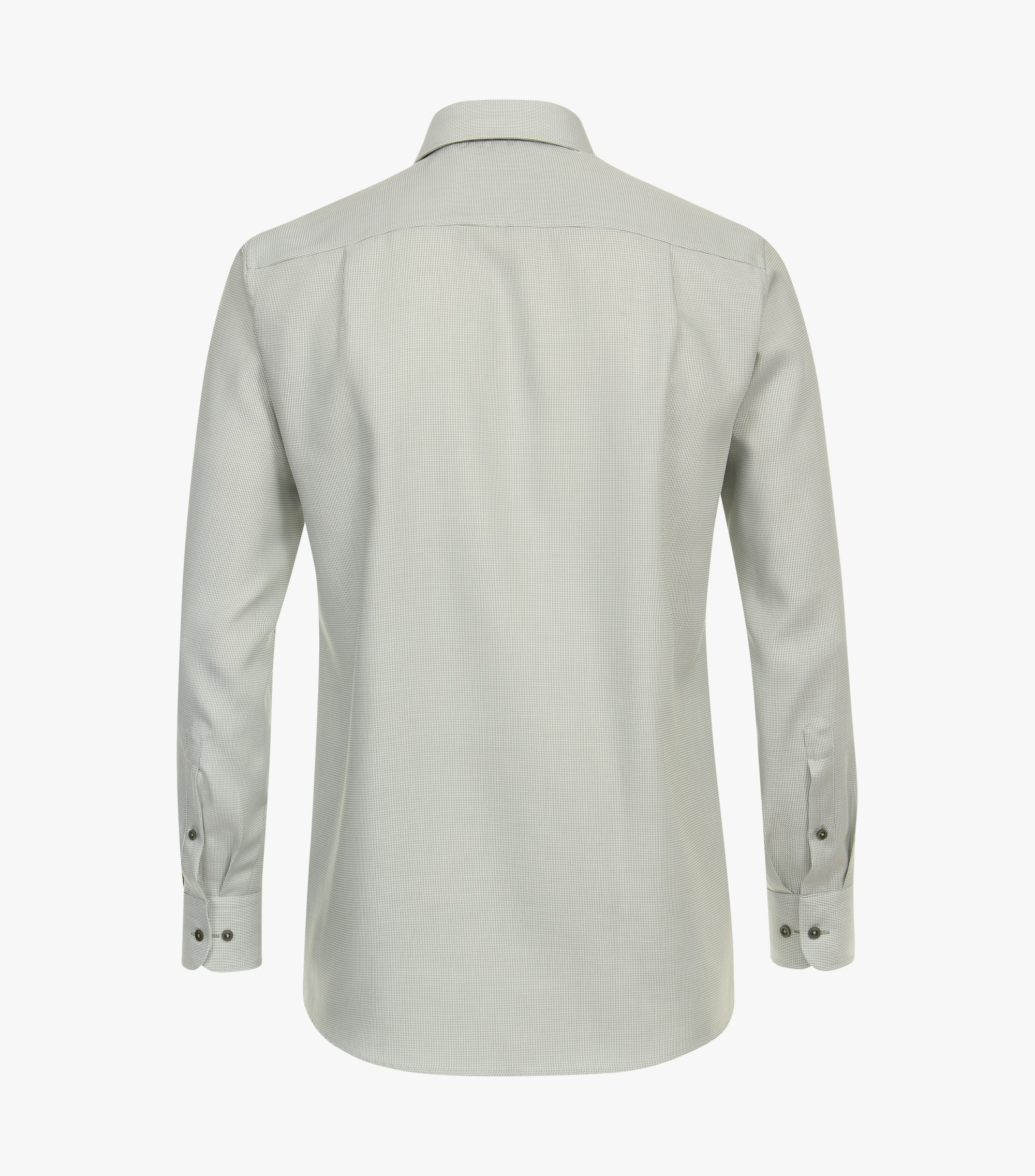 Ein Businesshemd im uni Muster in der Farbe Grün