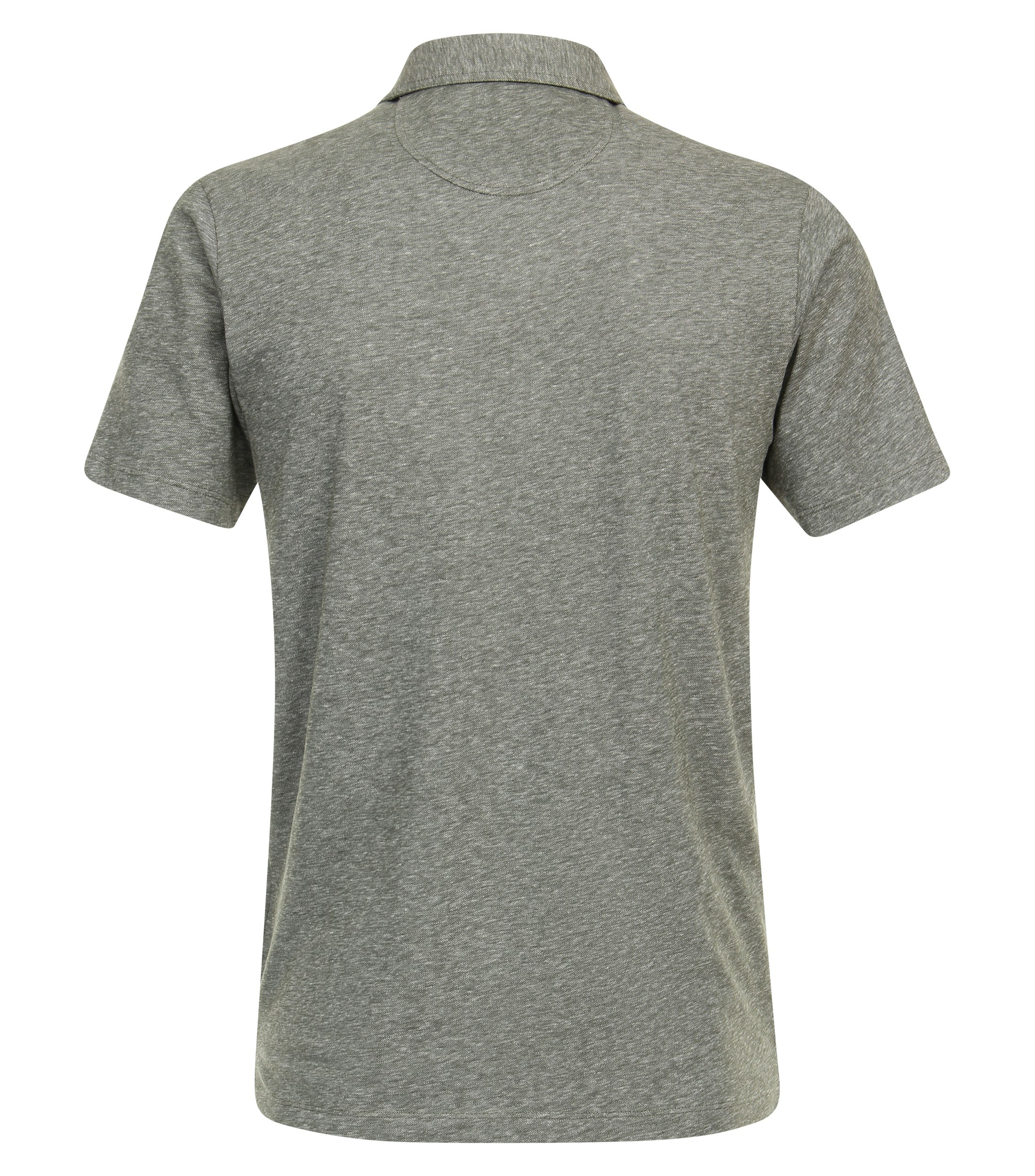 Ein Polo-Shirt im uni Muster in der Farbe Hellgrün