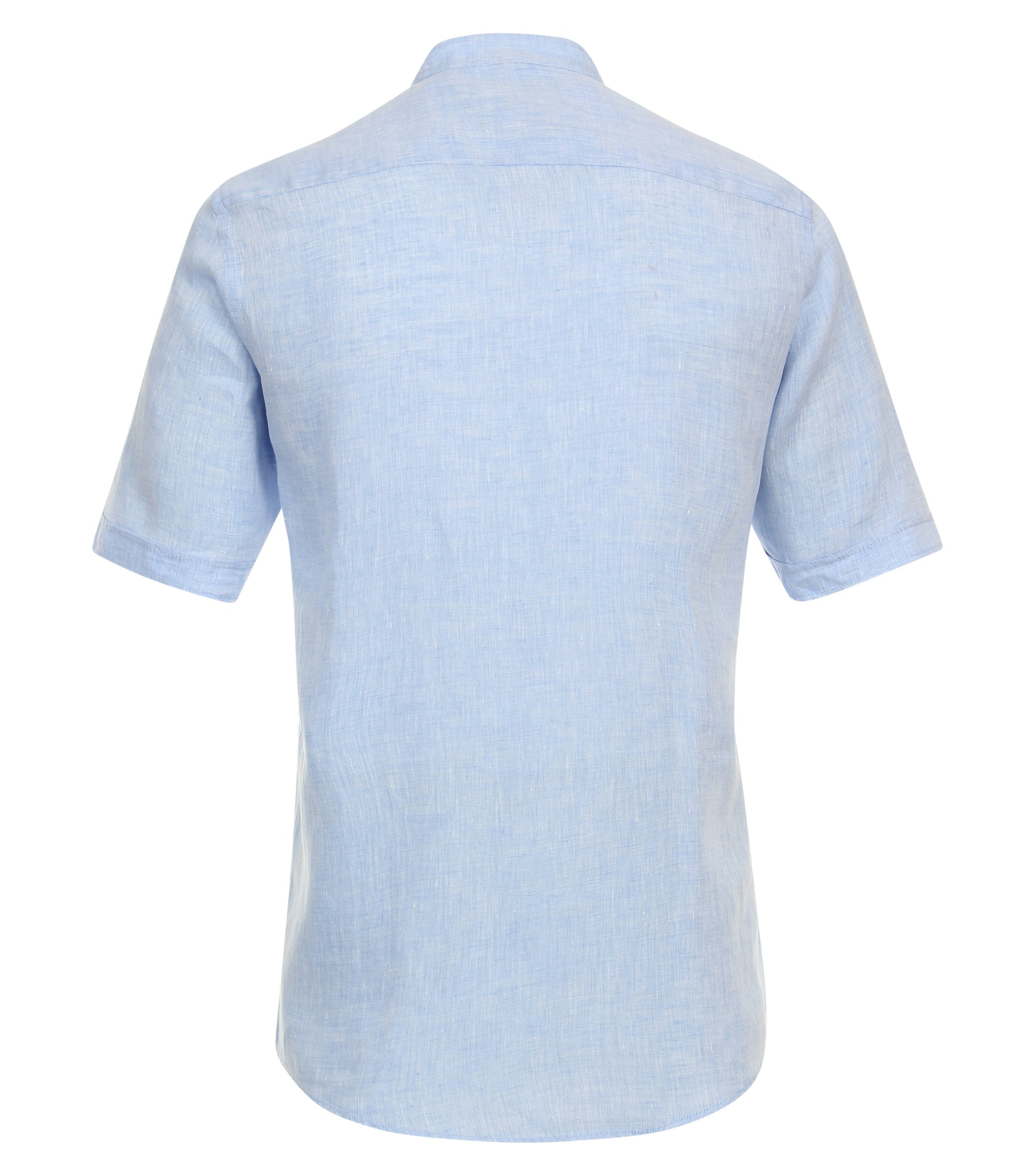 Ein Freizeithemd im uni Muster in der Farbe Hellblau