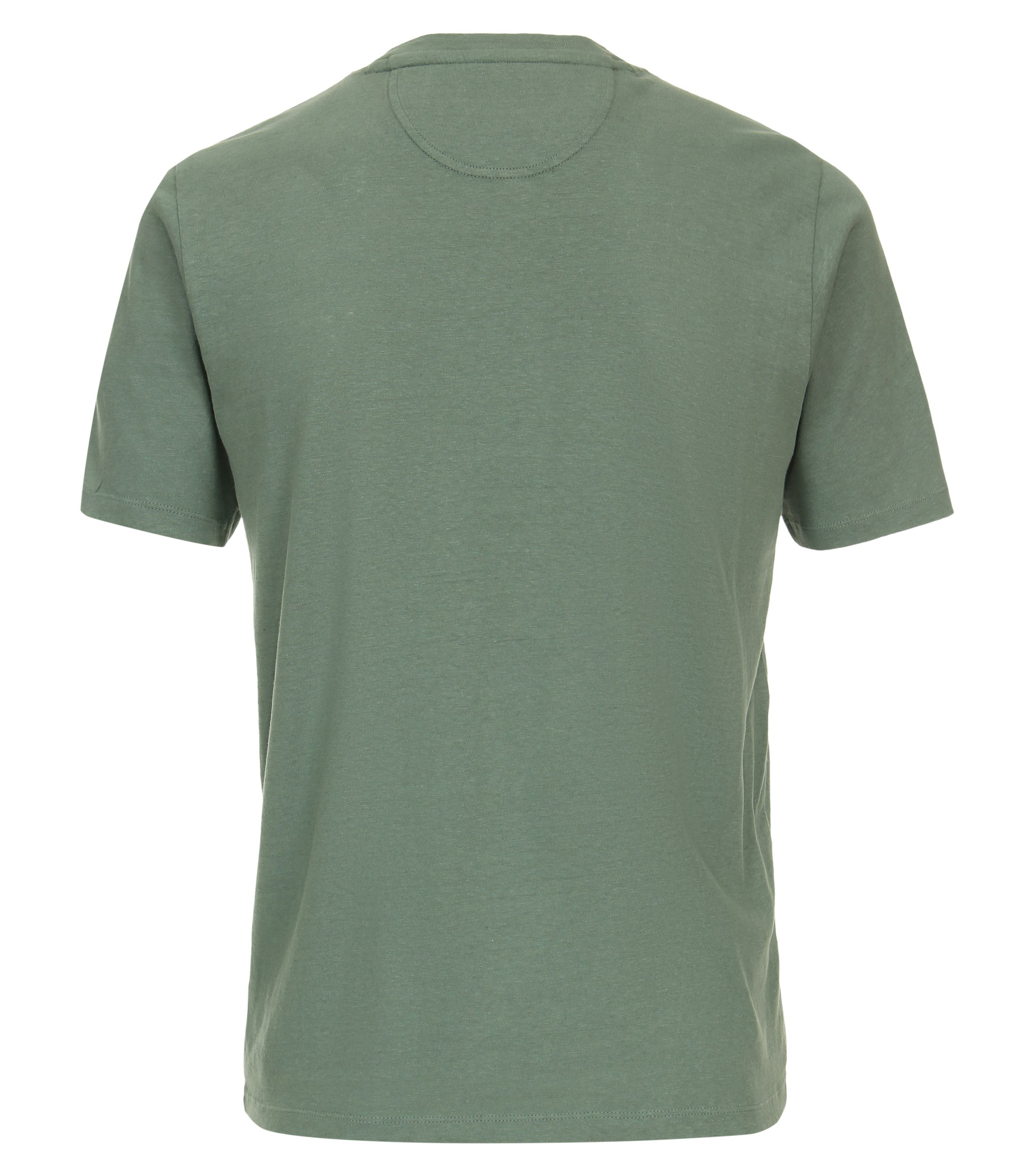 Ein T-Shirt im uni Muster in der Farbe Türkisgrün