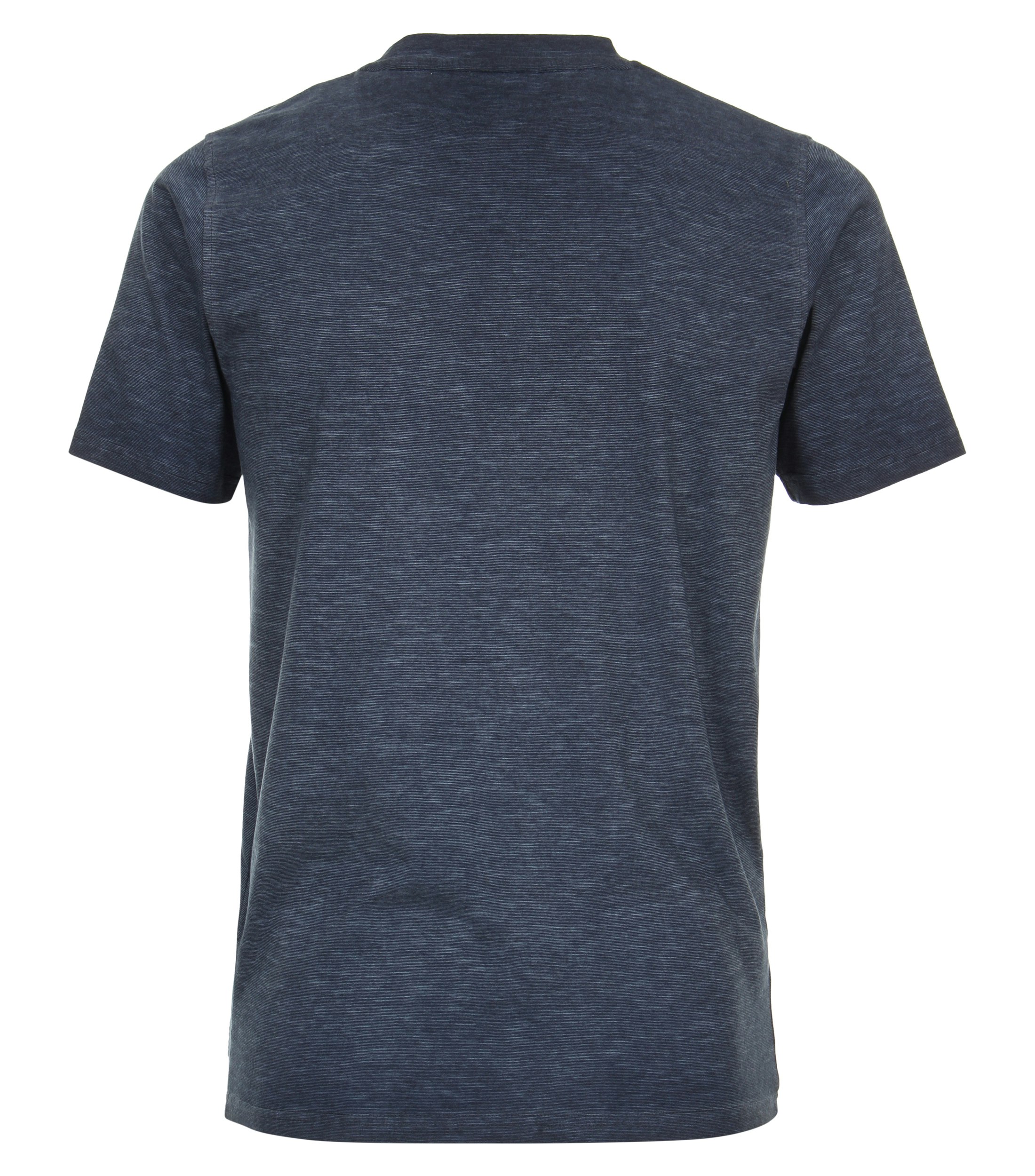 Ein T-Shirt im uni Muster in der Farbe Dunkelblau