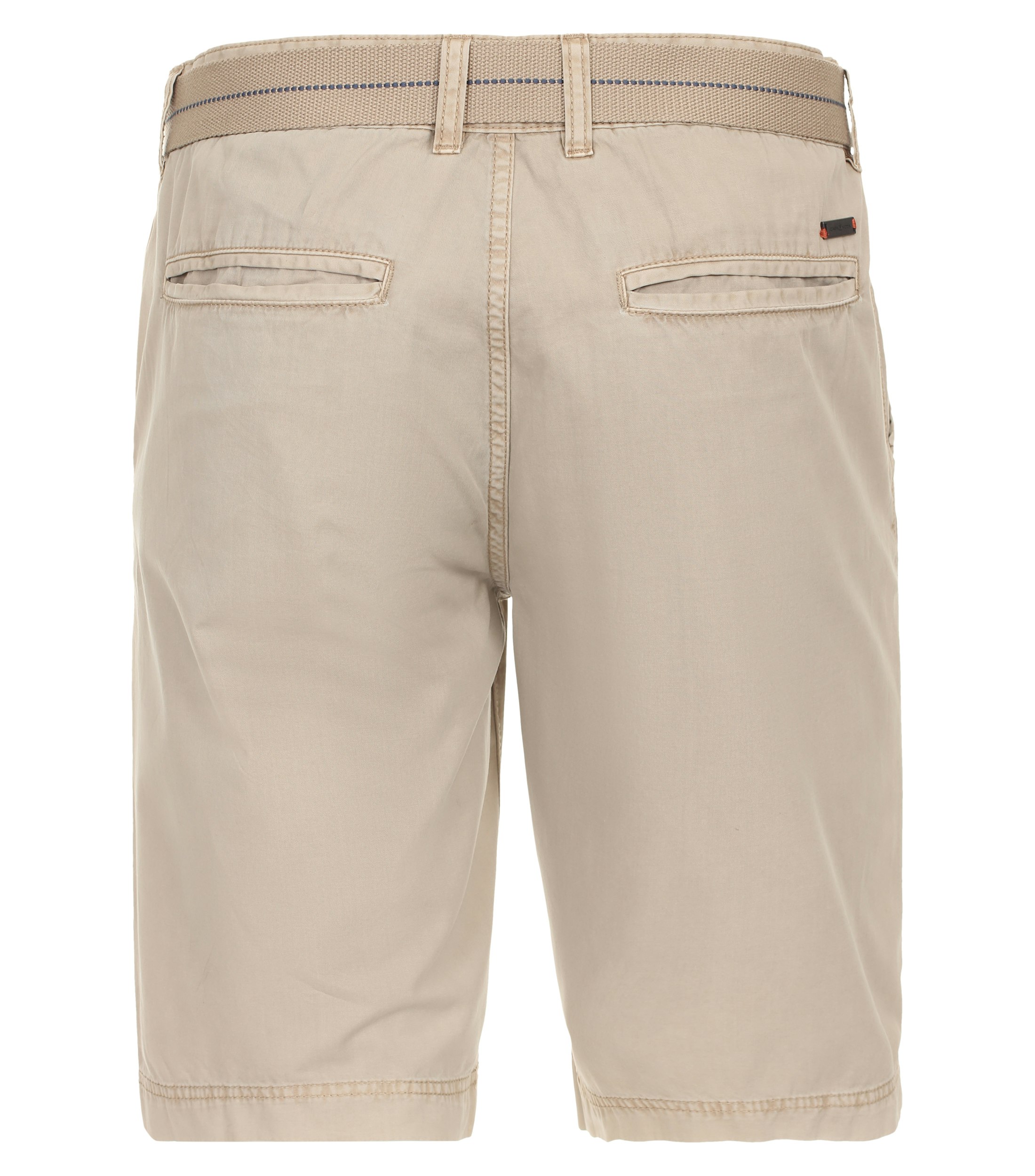 Eine Shorts im uni Muster in der Farbe Beige