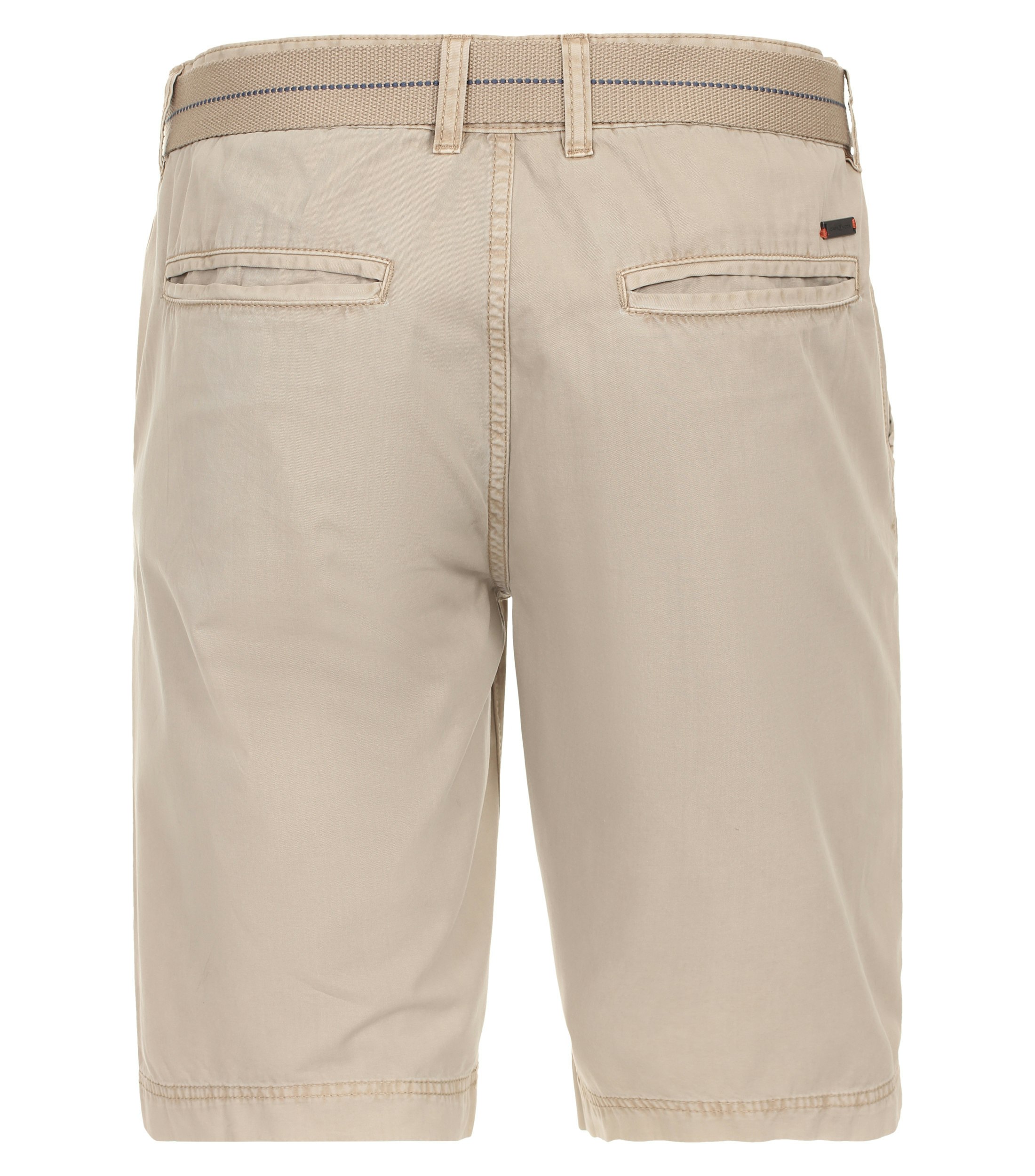 Shorts im unifarbenen Design in der Farbe Beige