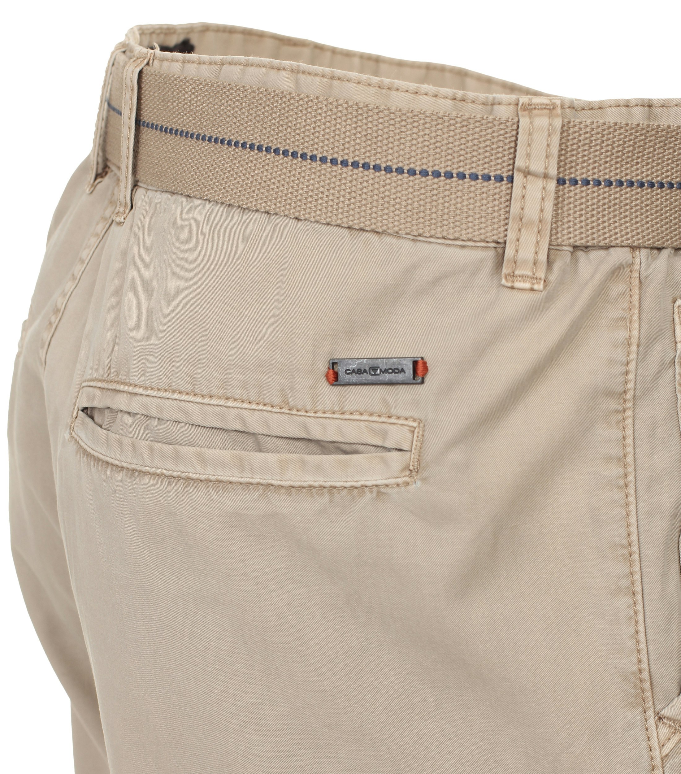 Shorts im unifarbenen Design in der Farbe Beige