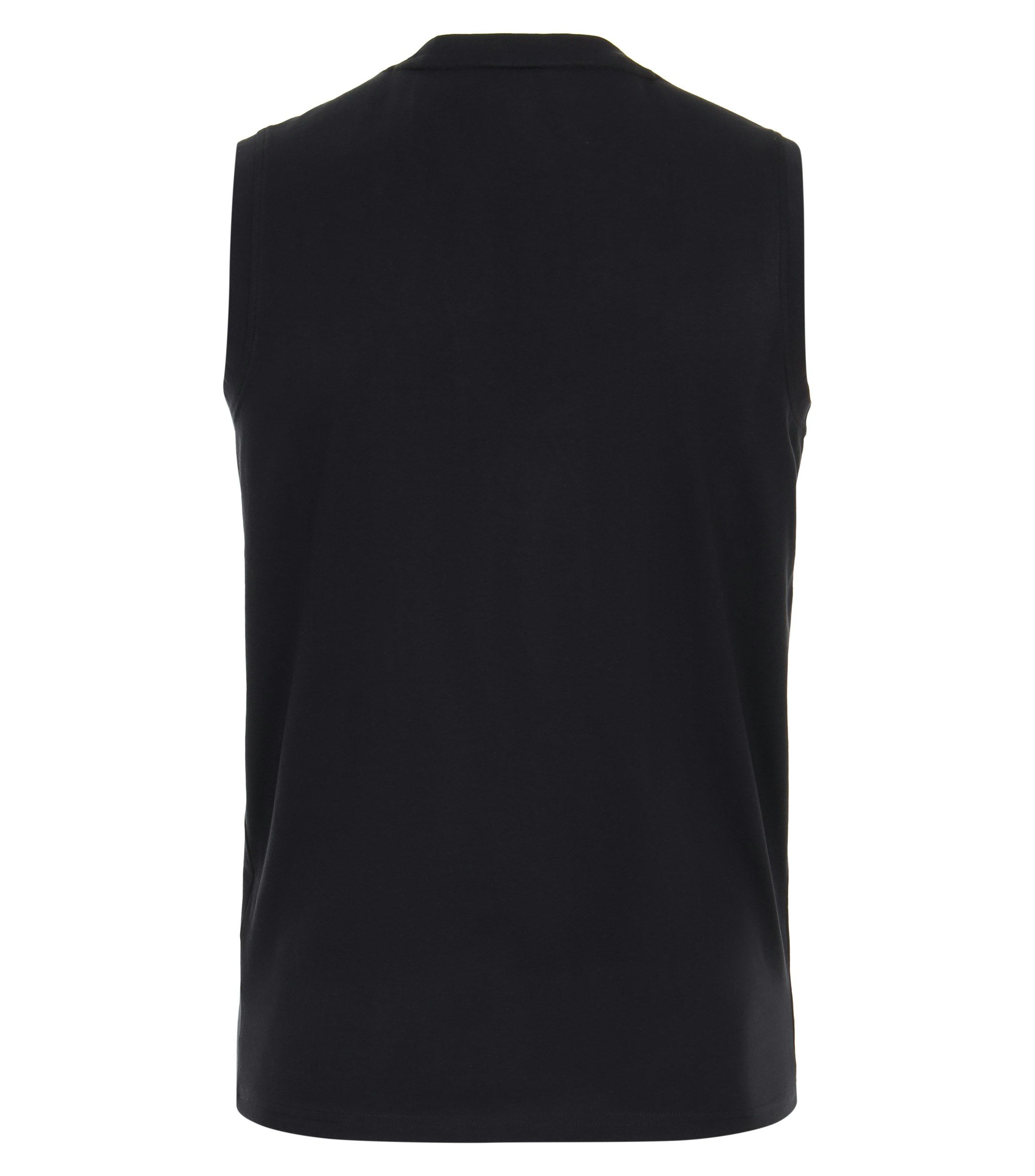 Ein T-Shirt im uni Muster in der Farbe Dunkelblau