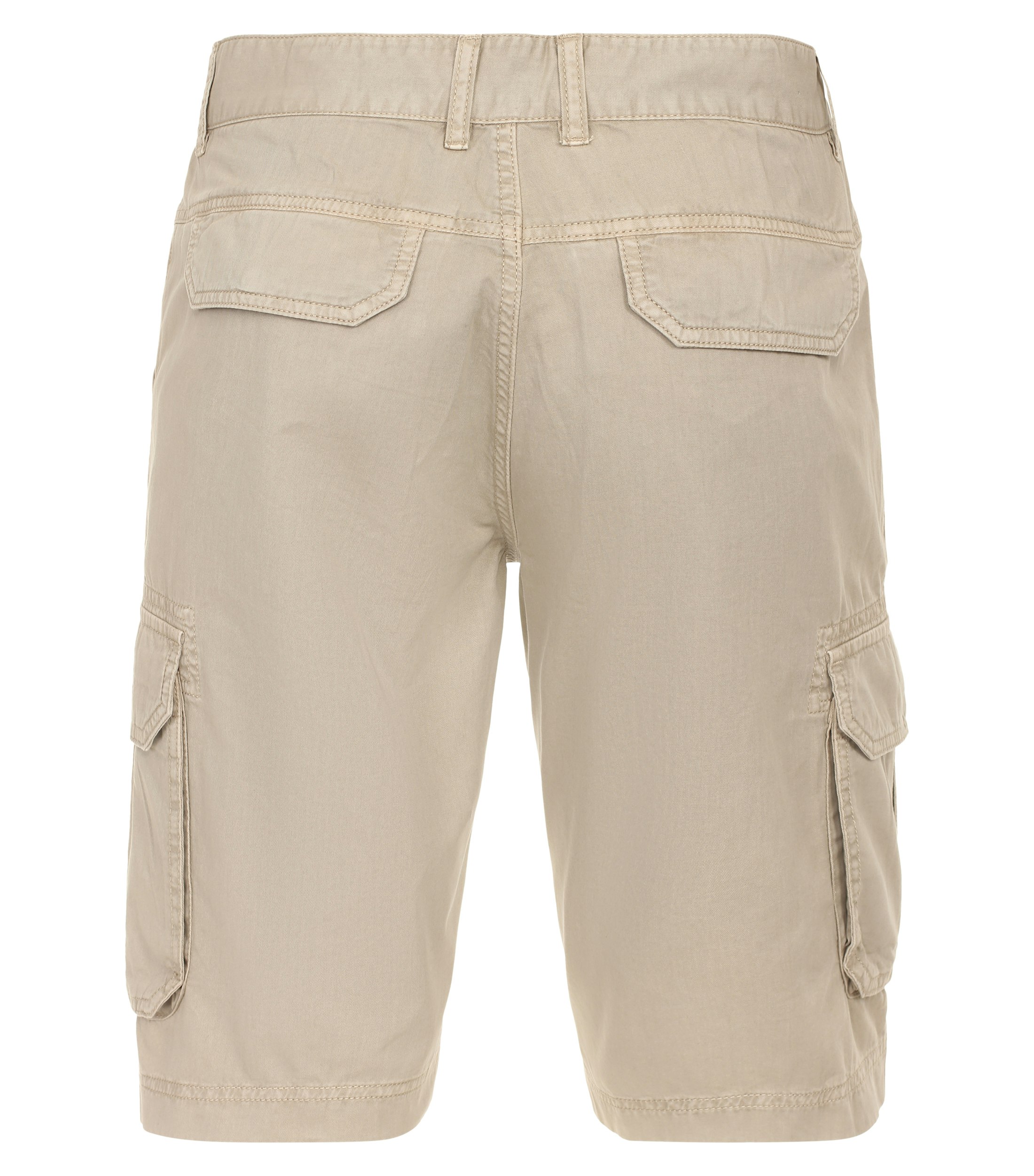 Ein Shorts im uni Muster in der Farbe Beige