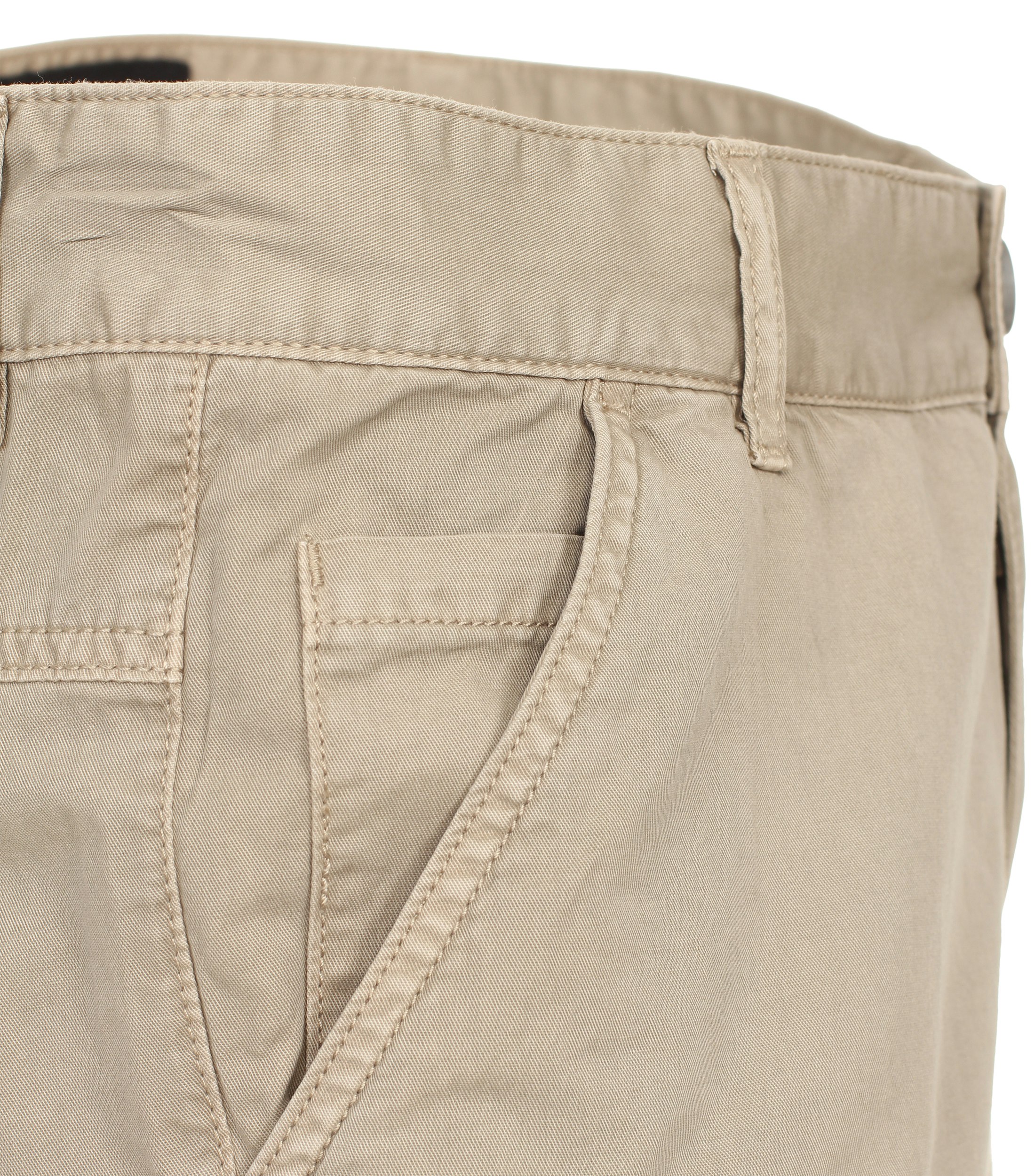 Ein Shorts im uni Muster in der Farbe Beige