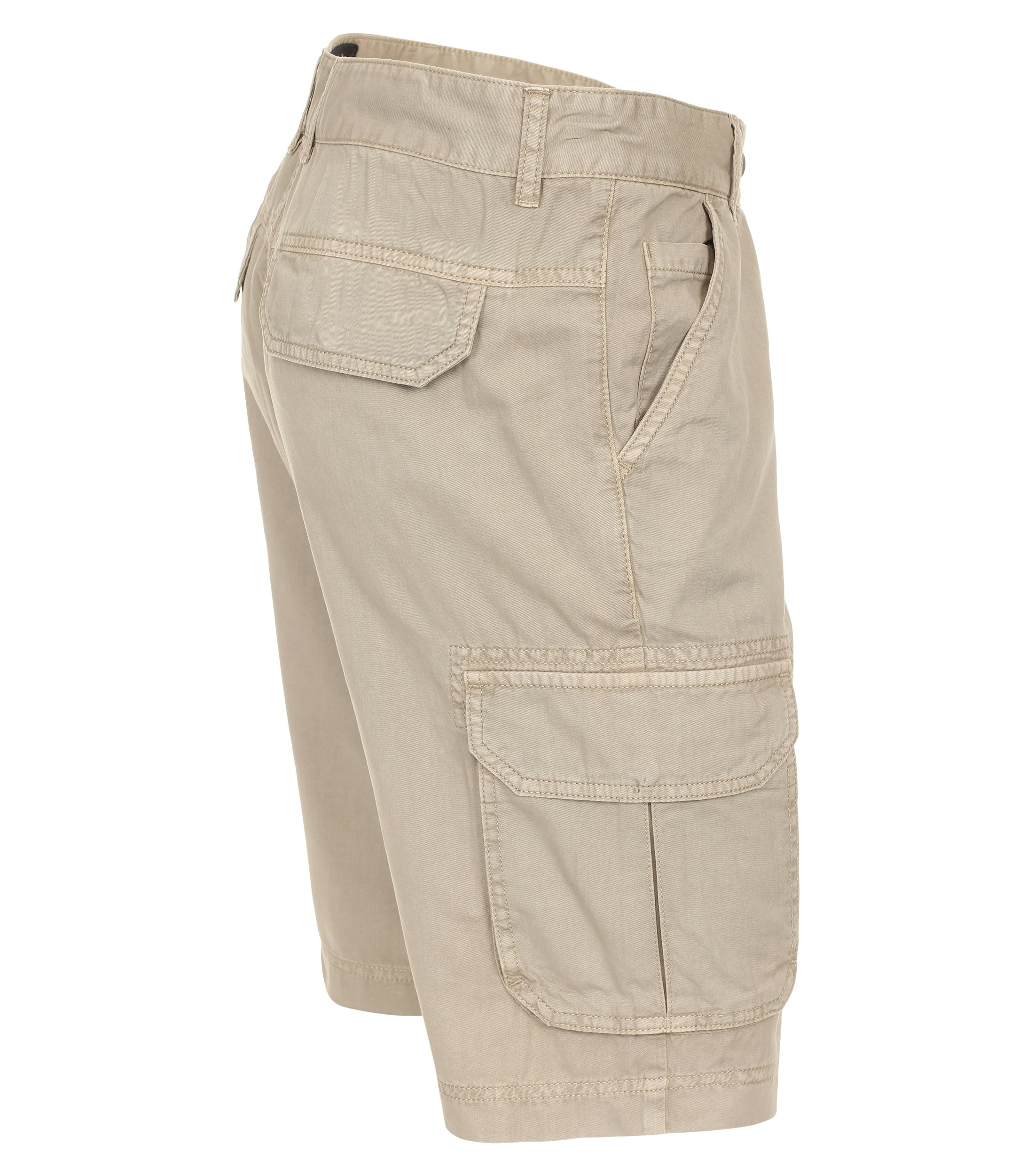 Ein Shorts im uni Muster in der Farbe Beige